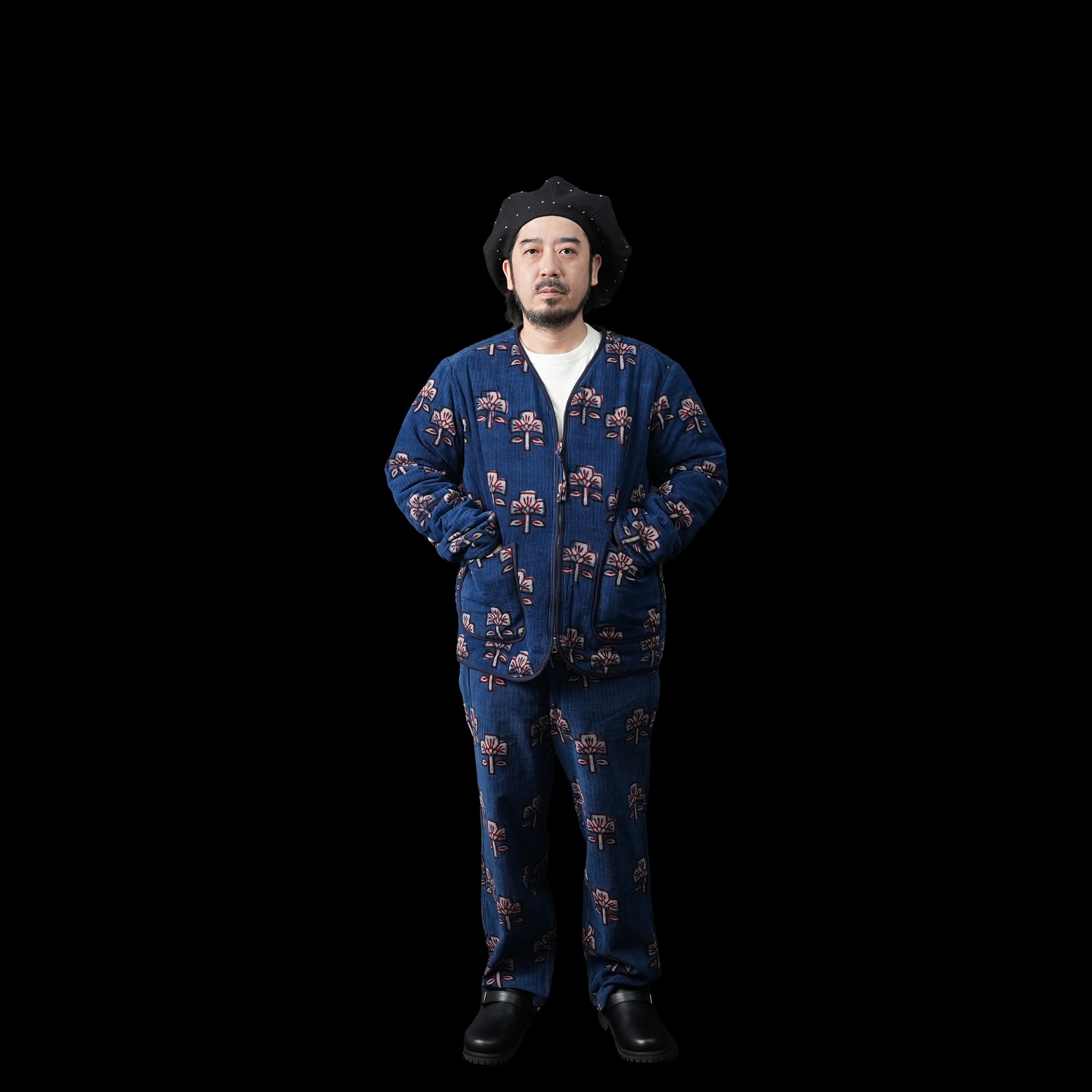 karudo2023aw11 | THOMAS_RELAXED FIT TR | Color:Bp101 Indigo【KARDO_カルド】