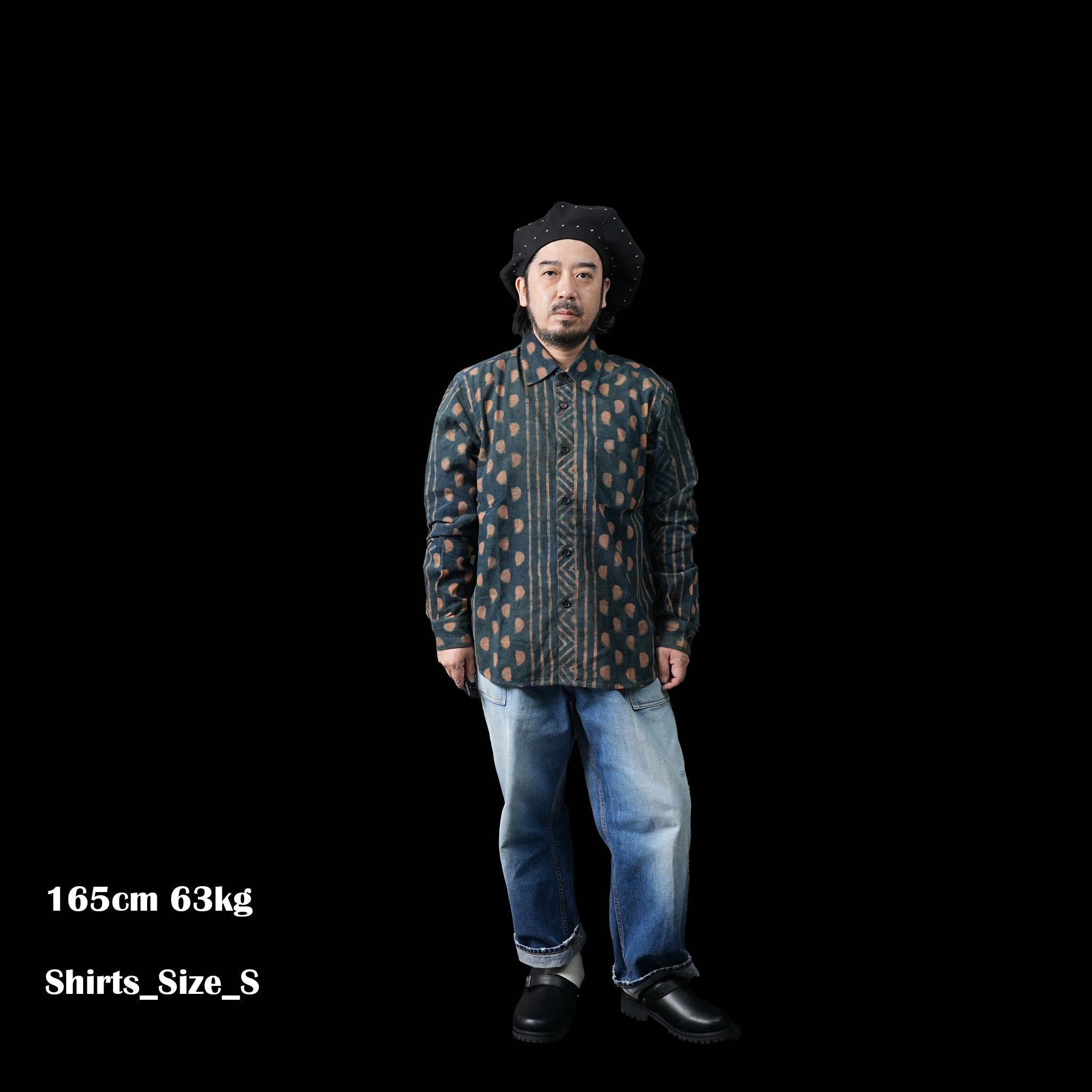 karudo2023aw09 | LUIS_OVER SIZED REGULARCOLLAR LS SHIRT | Color:Bp103【KARDO_カルド】
