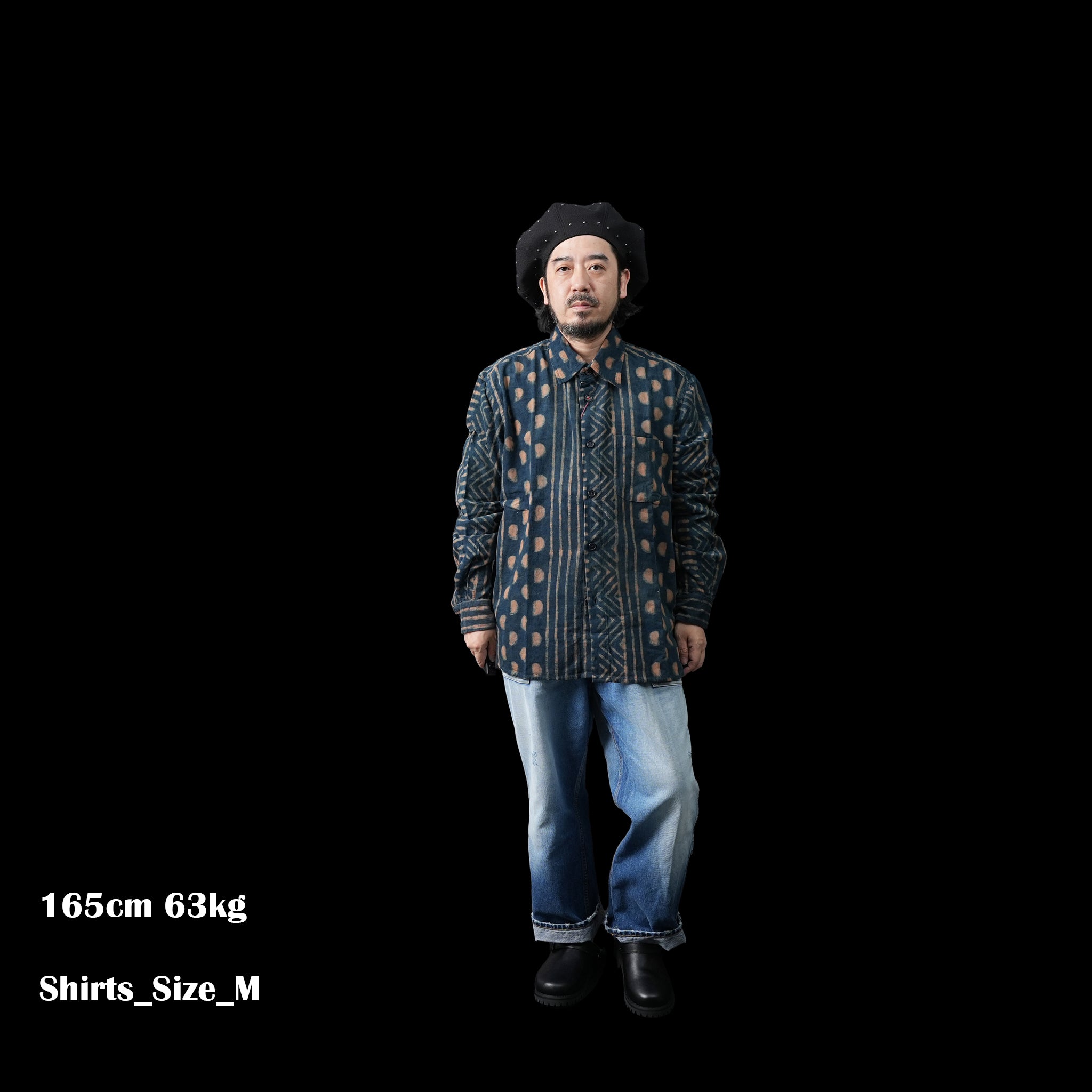 karudo2023aw09 | LUIS_OVER SIZED REGULARCOLLAR LS SHIRT | Color:Bp103【KARDO_カルド】
