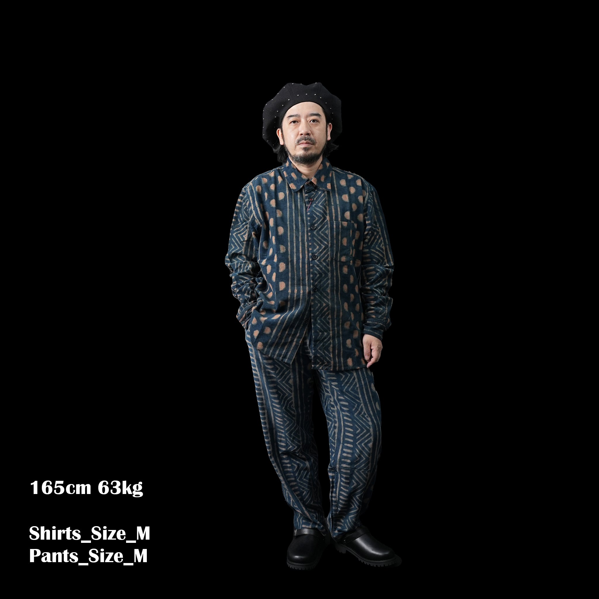 karudo2023aw09 | LUIS_OVER SIZED REGULARCOLLAR LS SHIRT | Color:Bp103【KARDO_カルド】