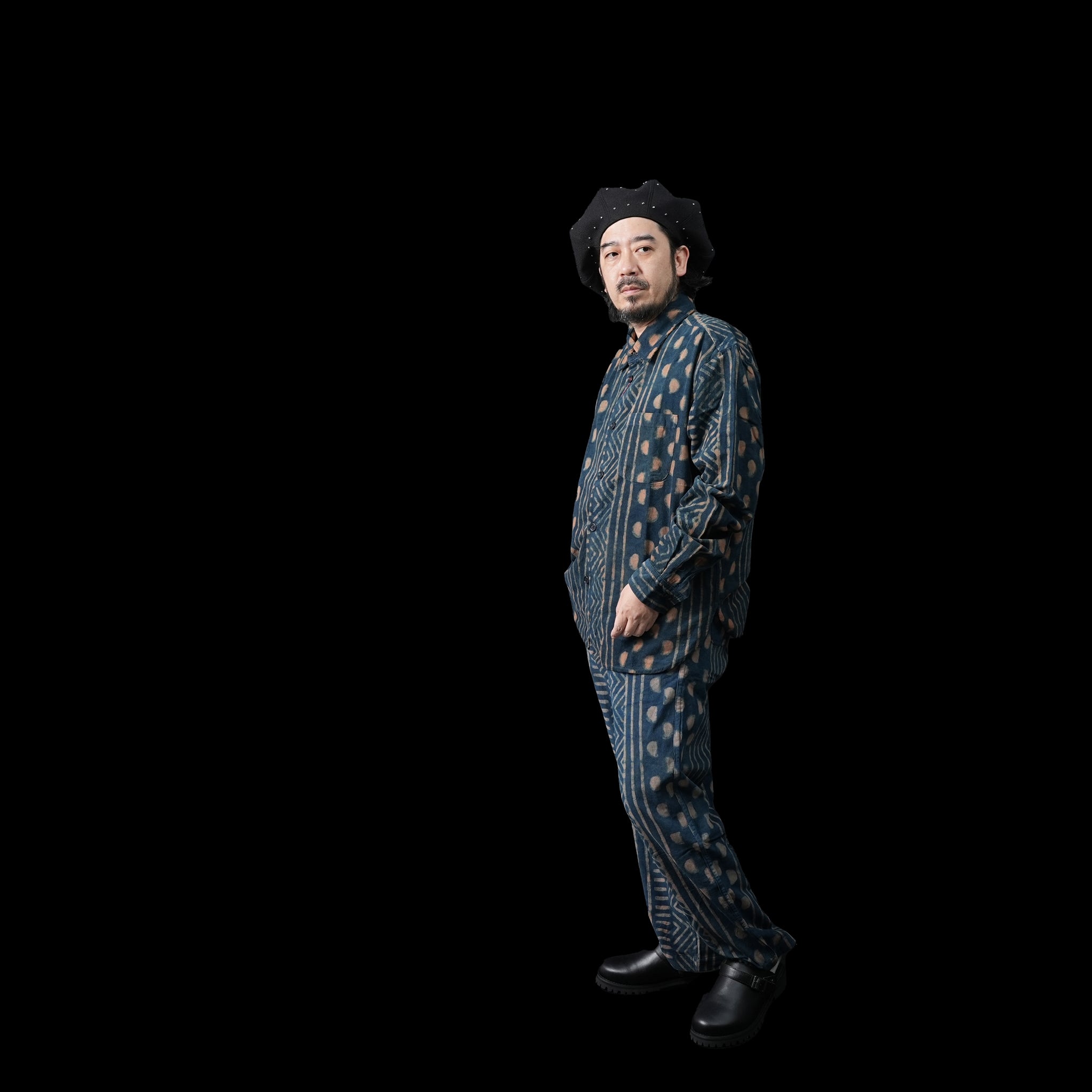 karudo2023aw09 | LUIS_OVER SIZED REGULARCOLLAR LS SHIRT | Color:Bp103【KARDO_カルド】