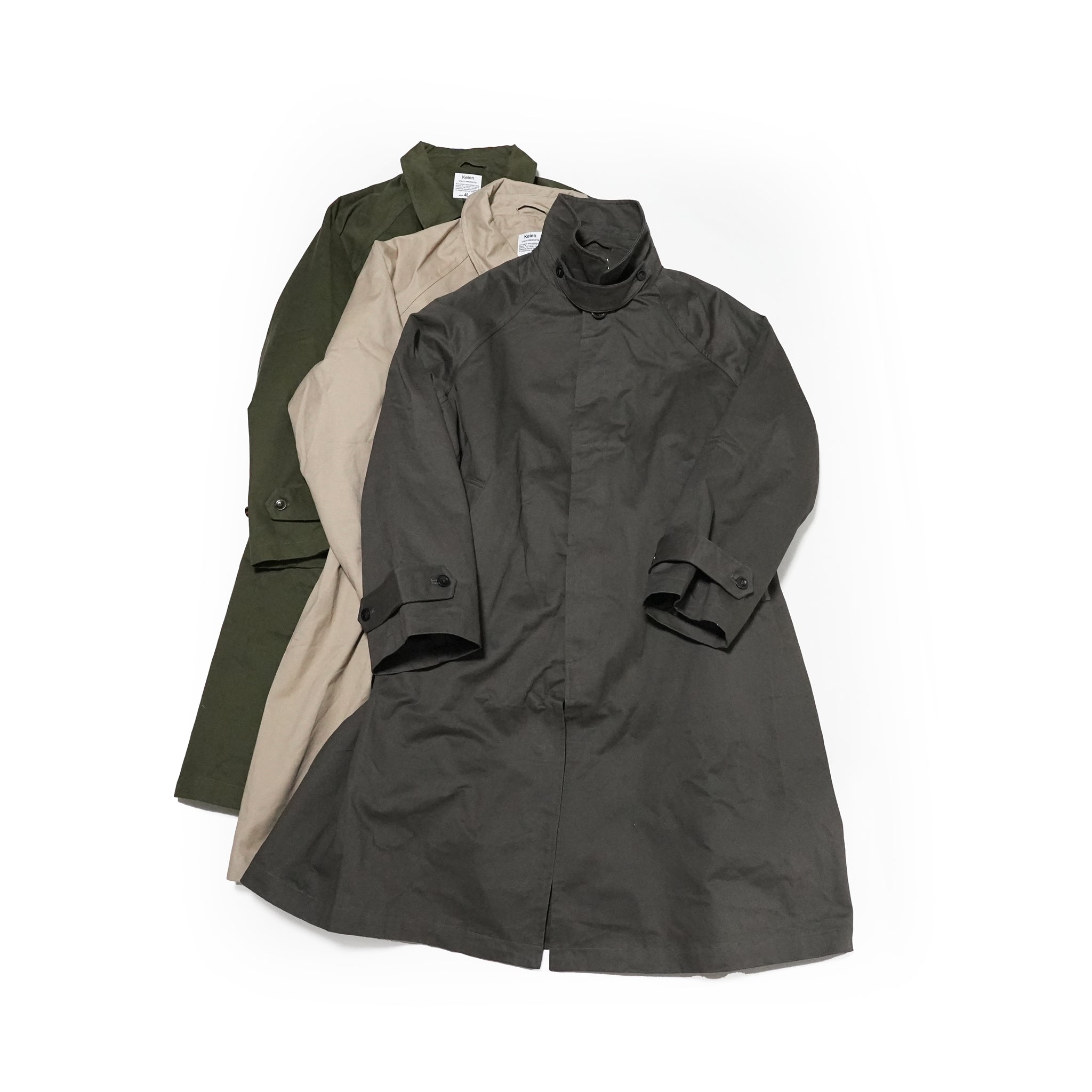 No:KLM23FJK1085 | Name:HOMMY | Color:Beige/Charcoal/Khaki【KELEN MEN_ケレン】