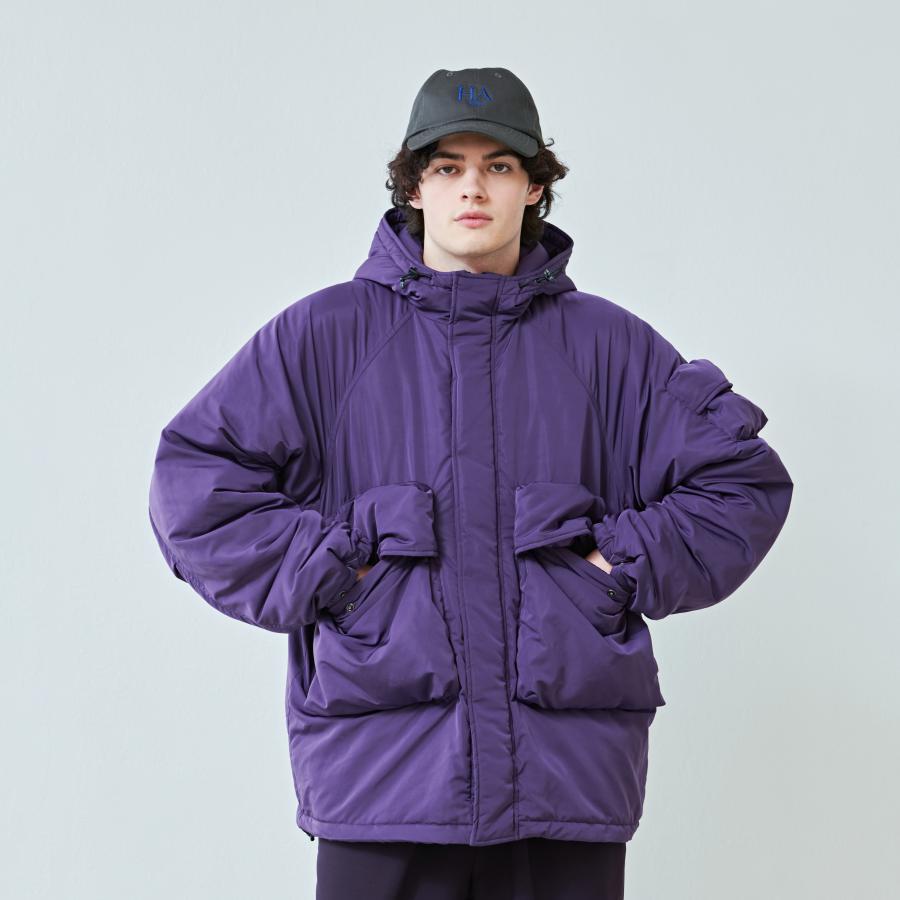 HYATT PUFF – Black / Purple | KELEN MEN