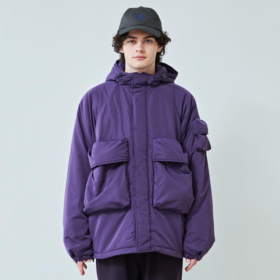 HYATT PUFF – Black / Purple | KELEN MEN