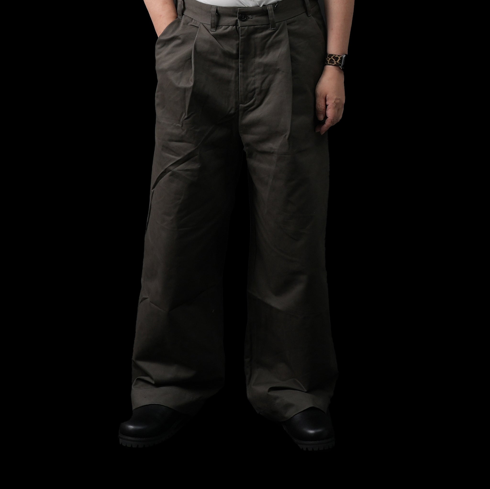 No:KLM23FPT1105 | Name:TIPPA | Color:Beige/Charcoal/Khaki【KELEN MEN_ケレン】