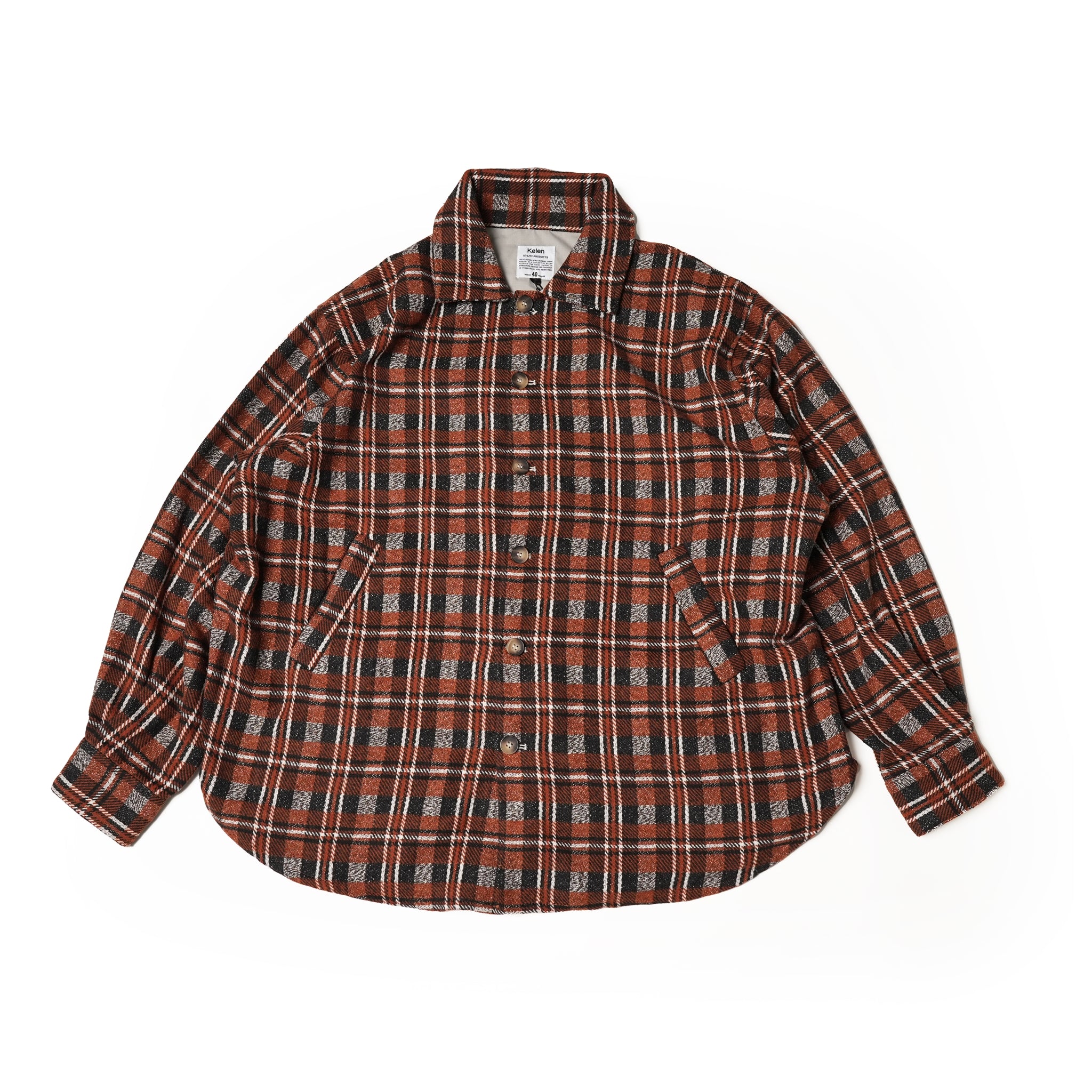No:KLM23FJK1078 | Name:OPYL | Color:Charcoal/Orange【KELEN MEN_ケレン】