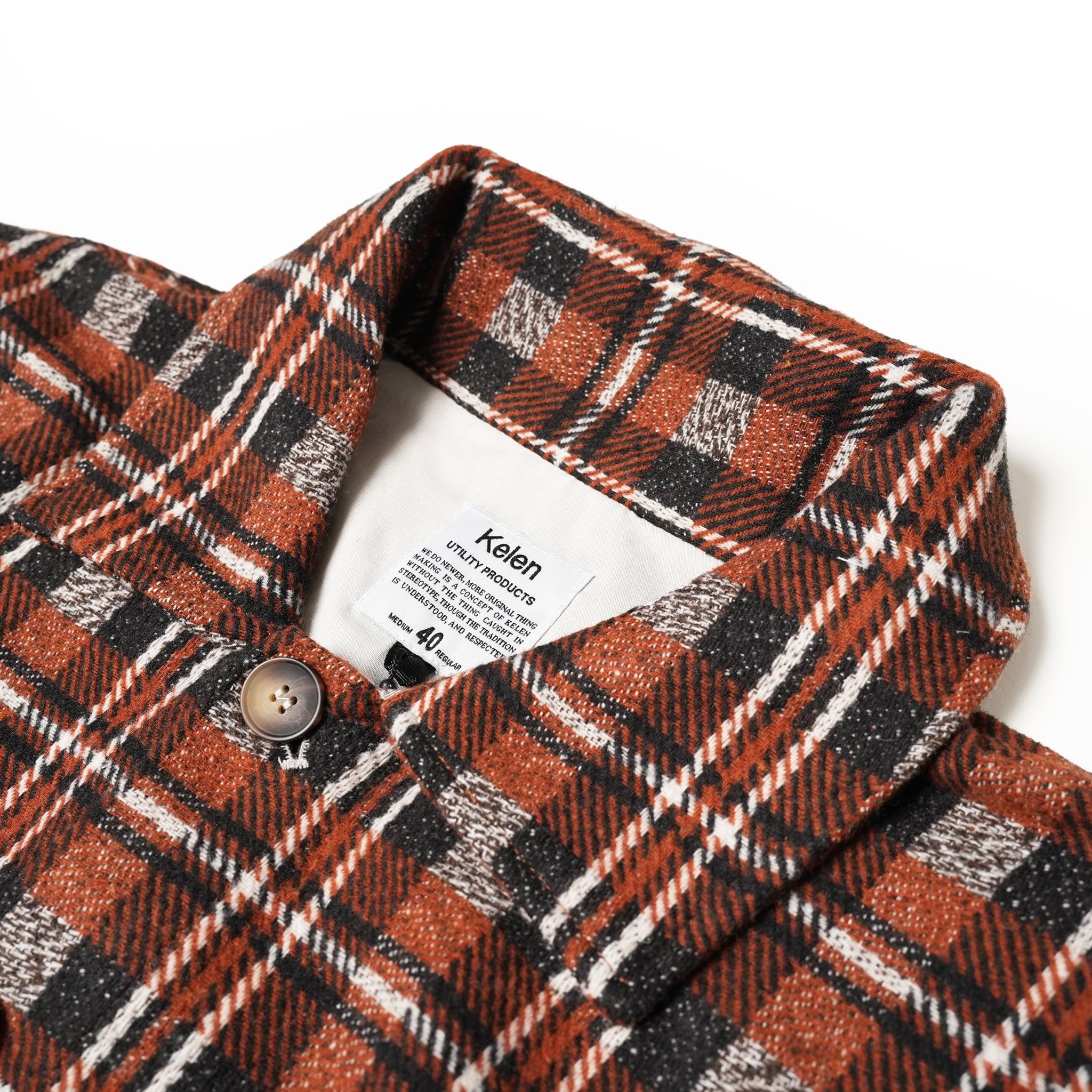 No:KLM23FJK1078 | Name:OPYL | Color:Charcoal/Orange【KELEN MEN_ケレン】