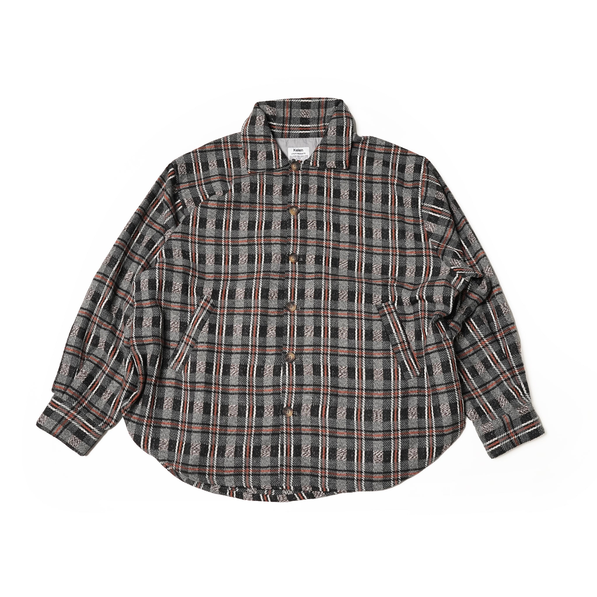 No:KLM23FJK1078 | Name:OPYL | Color:Charcoal/Orange【KELEN MEN_ケレン】