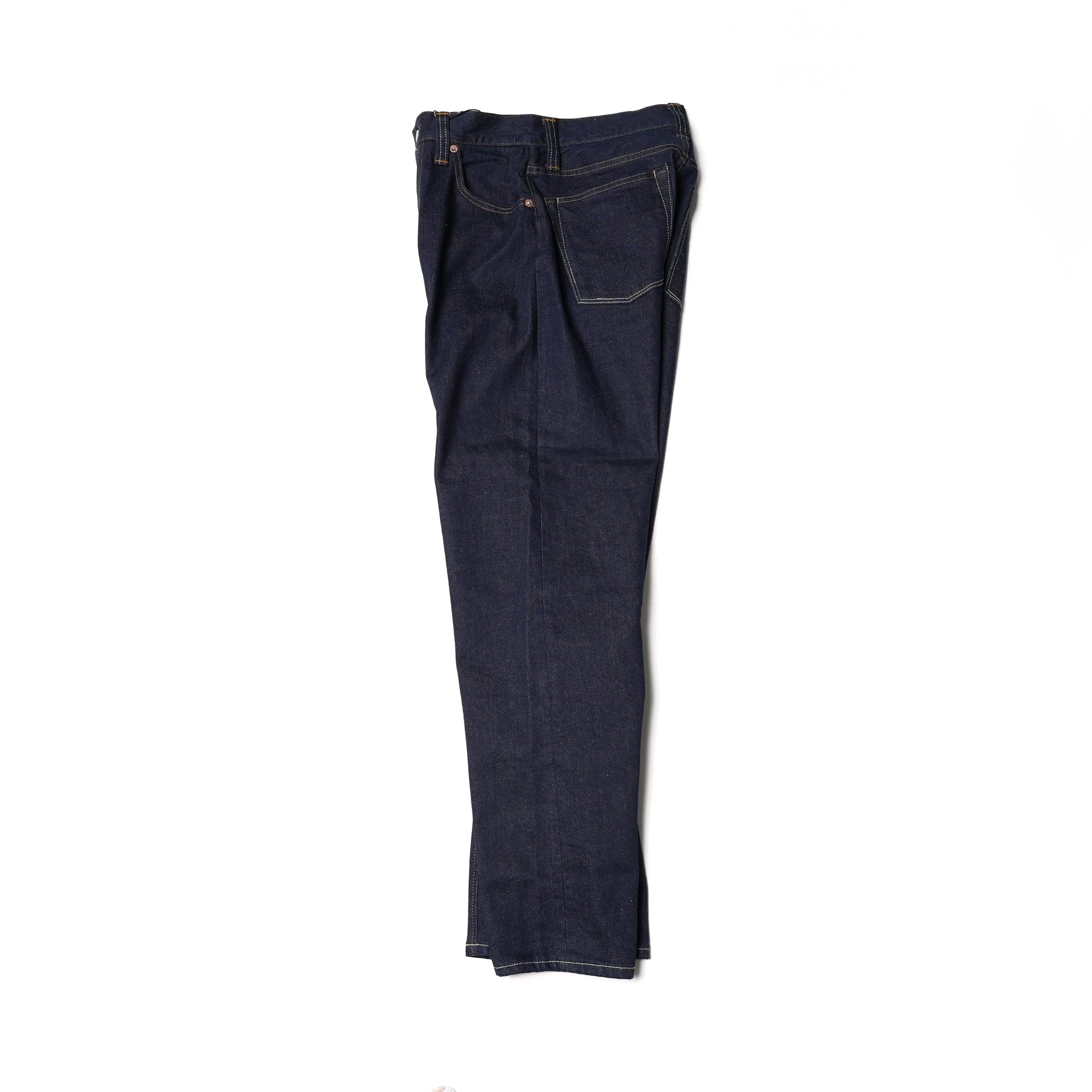 No:MIL19HPT3101 | Name:MIDRISE TAPERD DENNIM | Color:One Wash【KHA:KI_カーキ】