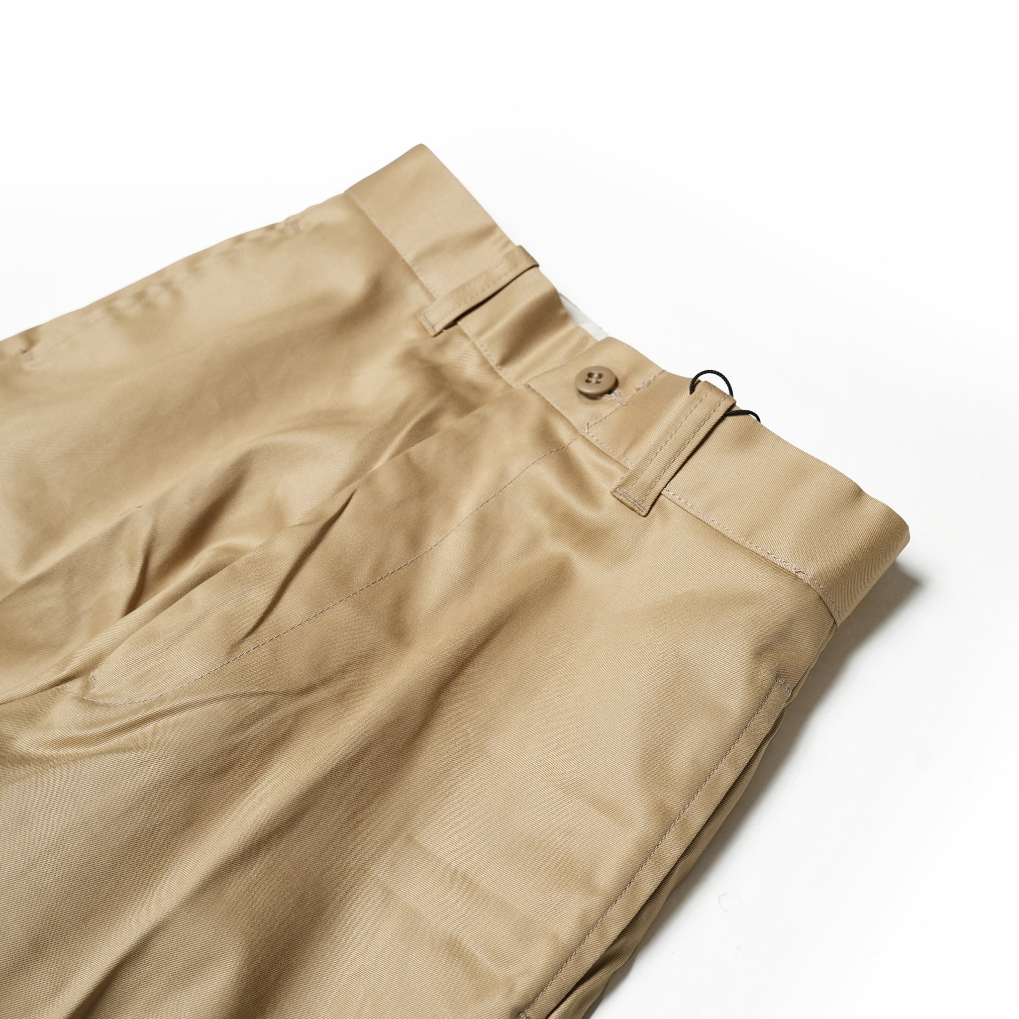 No:MIL19HPT3302 | Name:HIGHRISE STRAIGHT CHINO | Color:Khakibeige【KHA:KI_カーキ】