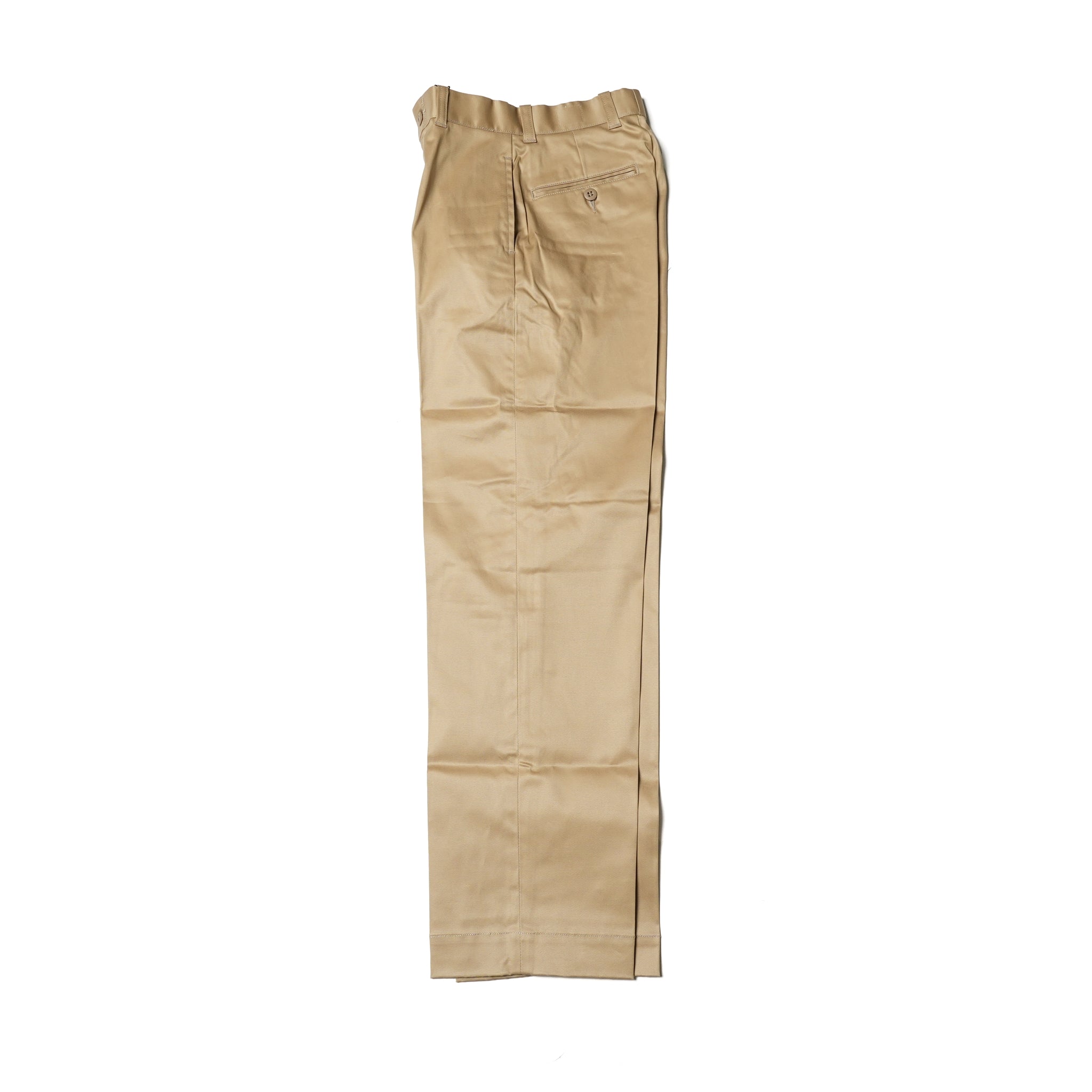 No:MIL19HPT3302 | Name:HIGHRISE STRAIGHT CHINO | Color:Khakibeige【KHA:KI_カーキ】