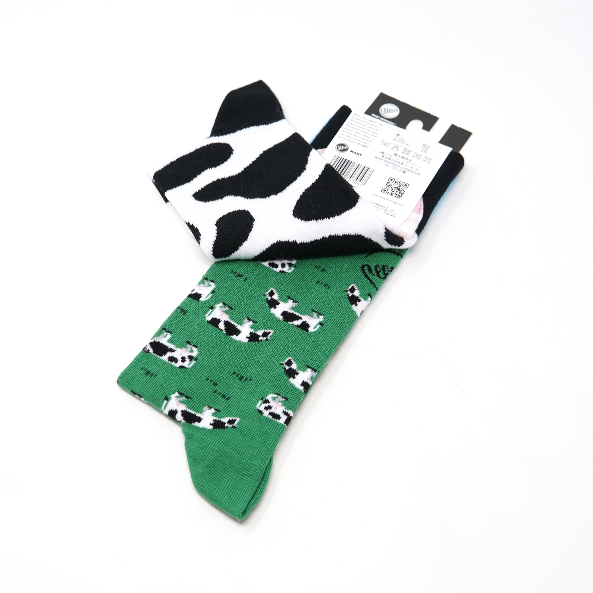 many mornings reguler socks / Holy Cow / 【MANY MORNINGS_メニ―モーニングス】【ネコポス選択可能】