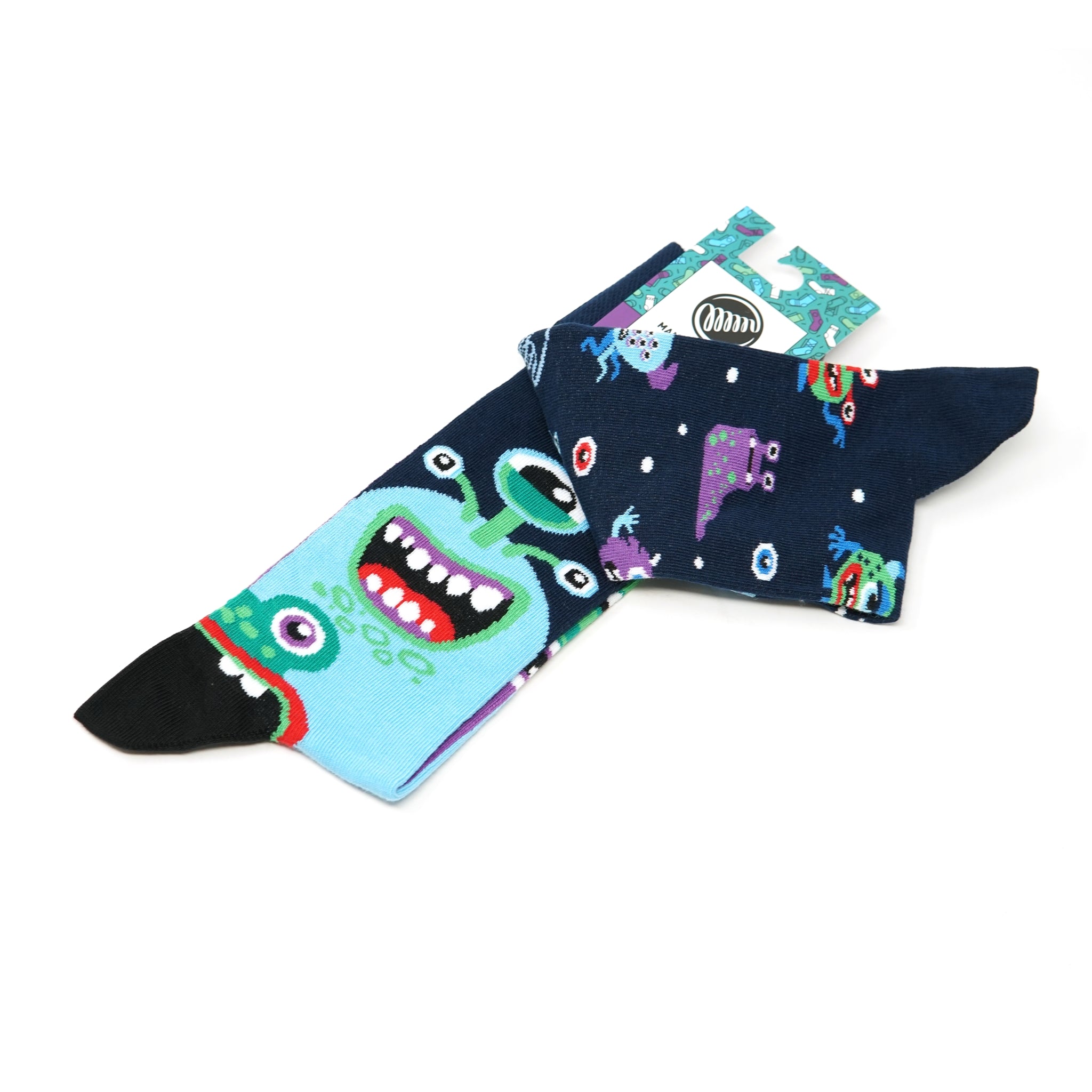 reguler socks  / The Monsters【many mornings メニ―モーニングス】【ネコポス選択可能】