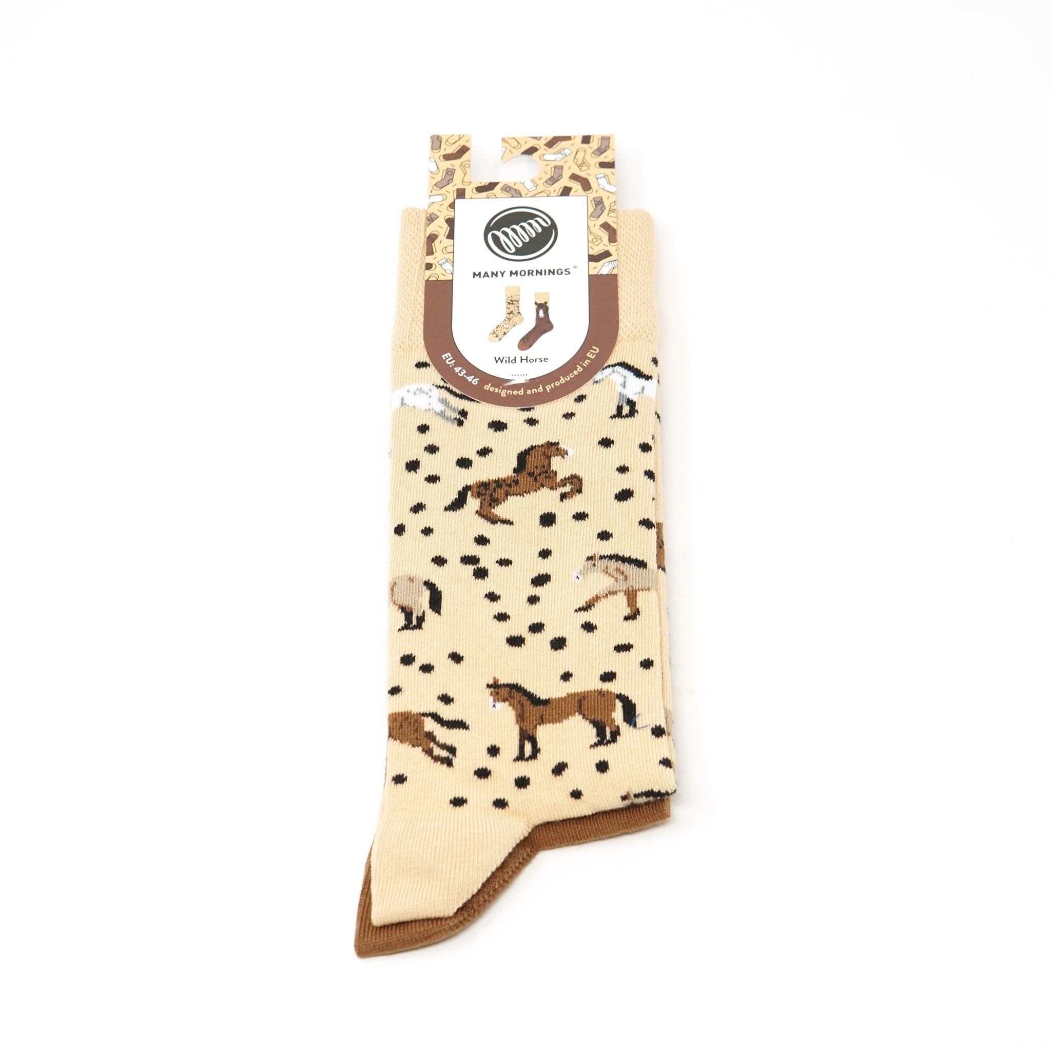 many mornings reguler socks /Wild Horse/ 【many mornings メニ―モーニングス】【ネコポス選択可能】