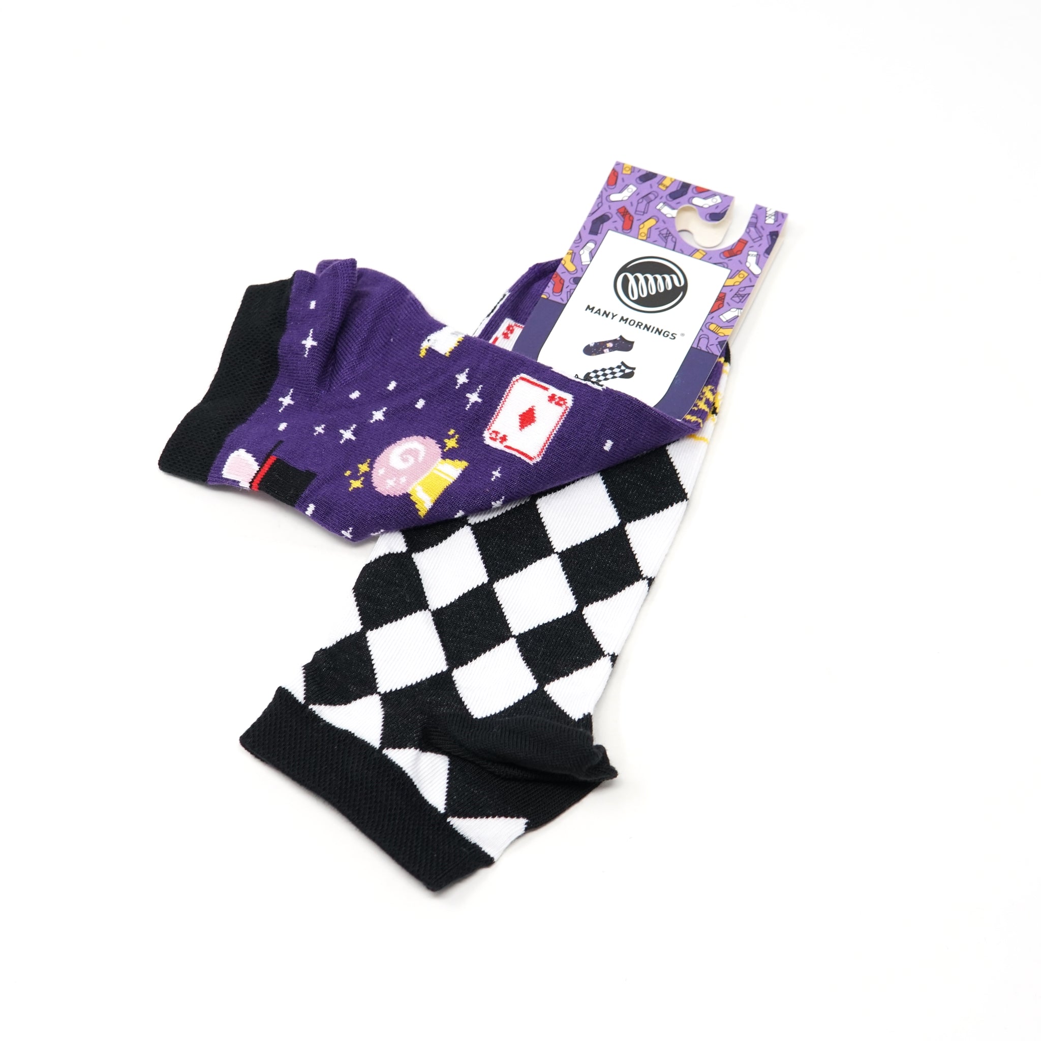 many mornings low socks / The Magician / 【MANY MORNINGS_メニ―モーニングス】【ネコポス選択可能】
