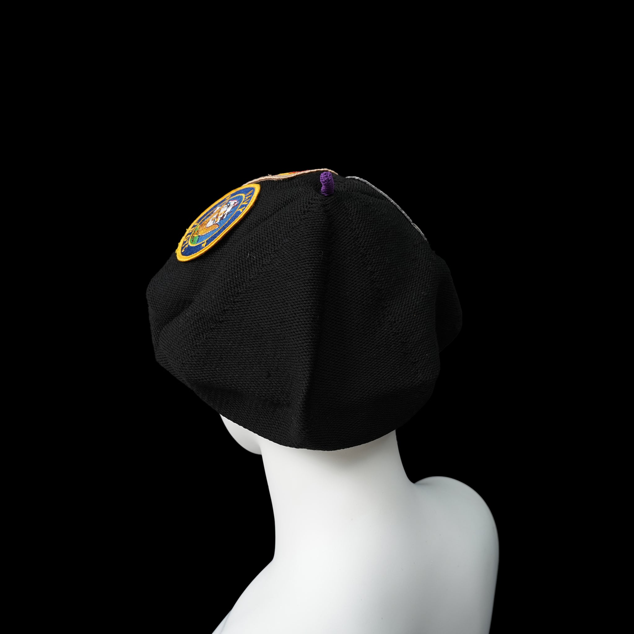 No:MK24S-A-28-1 | Name:PATCH-PAINTER | Color:Purple/Black【MASTERKEY_マスターキー】【入荷予定アイテム・入荷連絡可能】