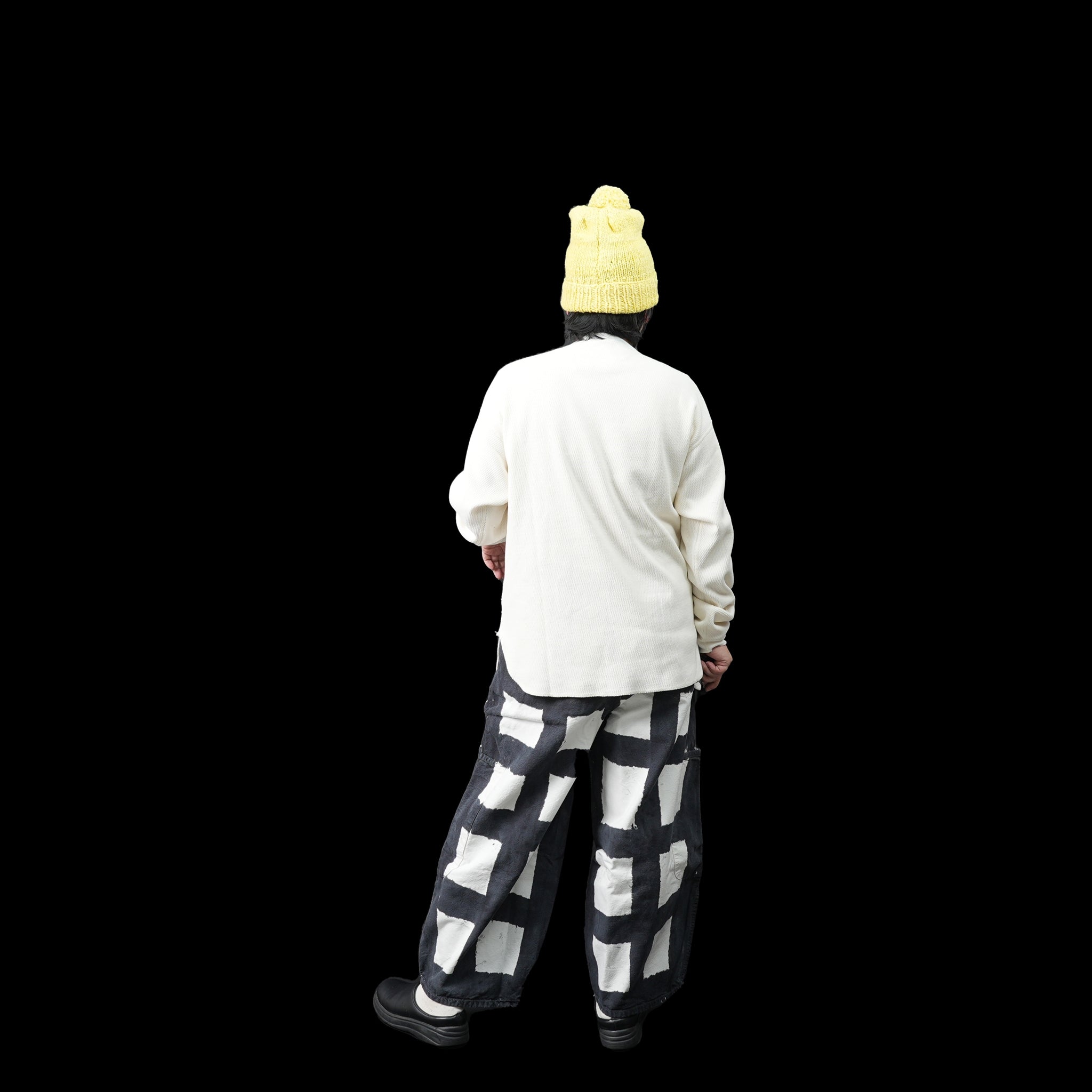 No:MC1-LICOCheck FW23 | Name:Chef Pant | Color:Licorice Check【MEALS CLOTHING_ミールズクロージング】