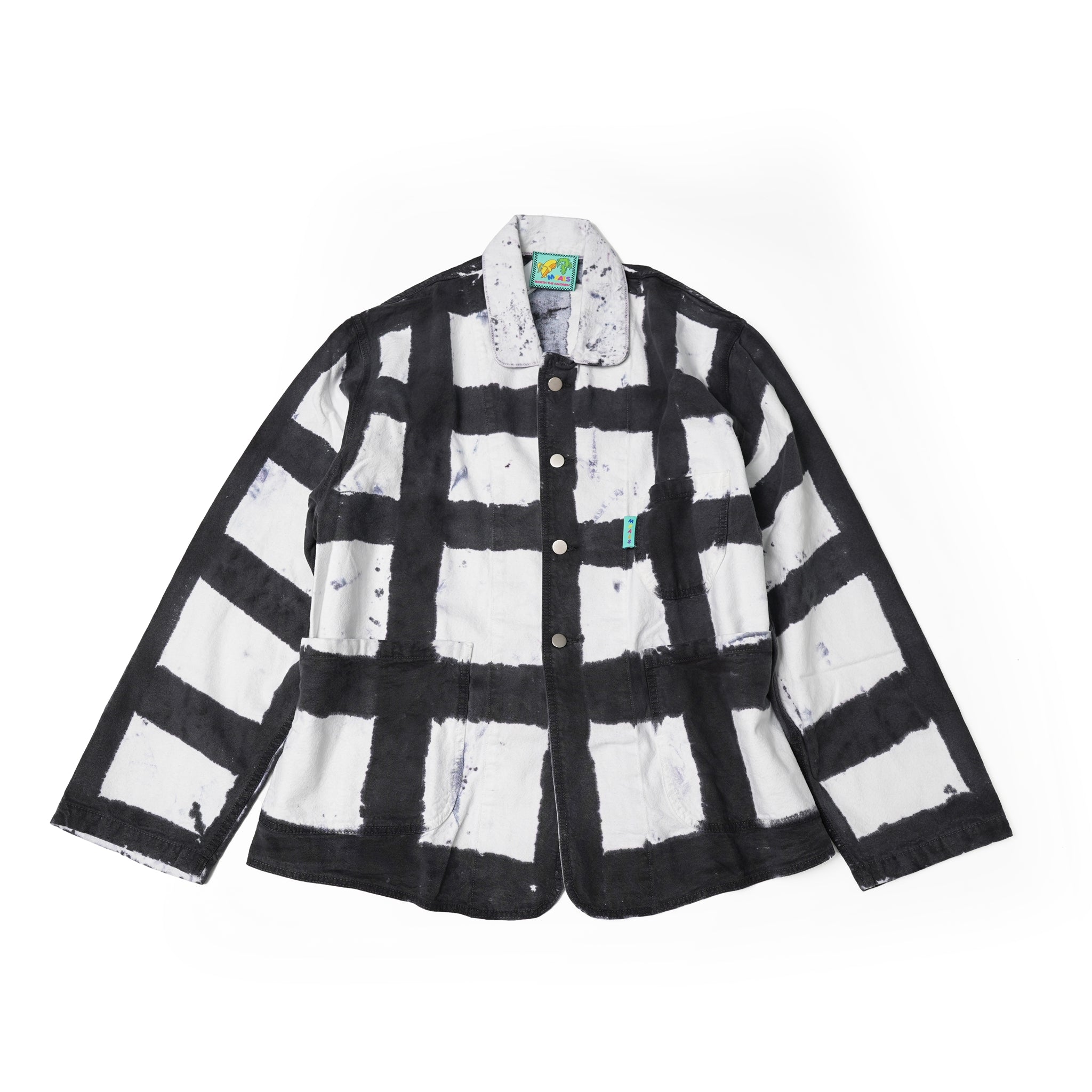 No:MC2-LICOCheck FW23 | Name:Forager Coat | Color: Licorice Check【MEALS CLOTHING_ミールズクロージング】