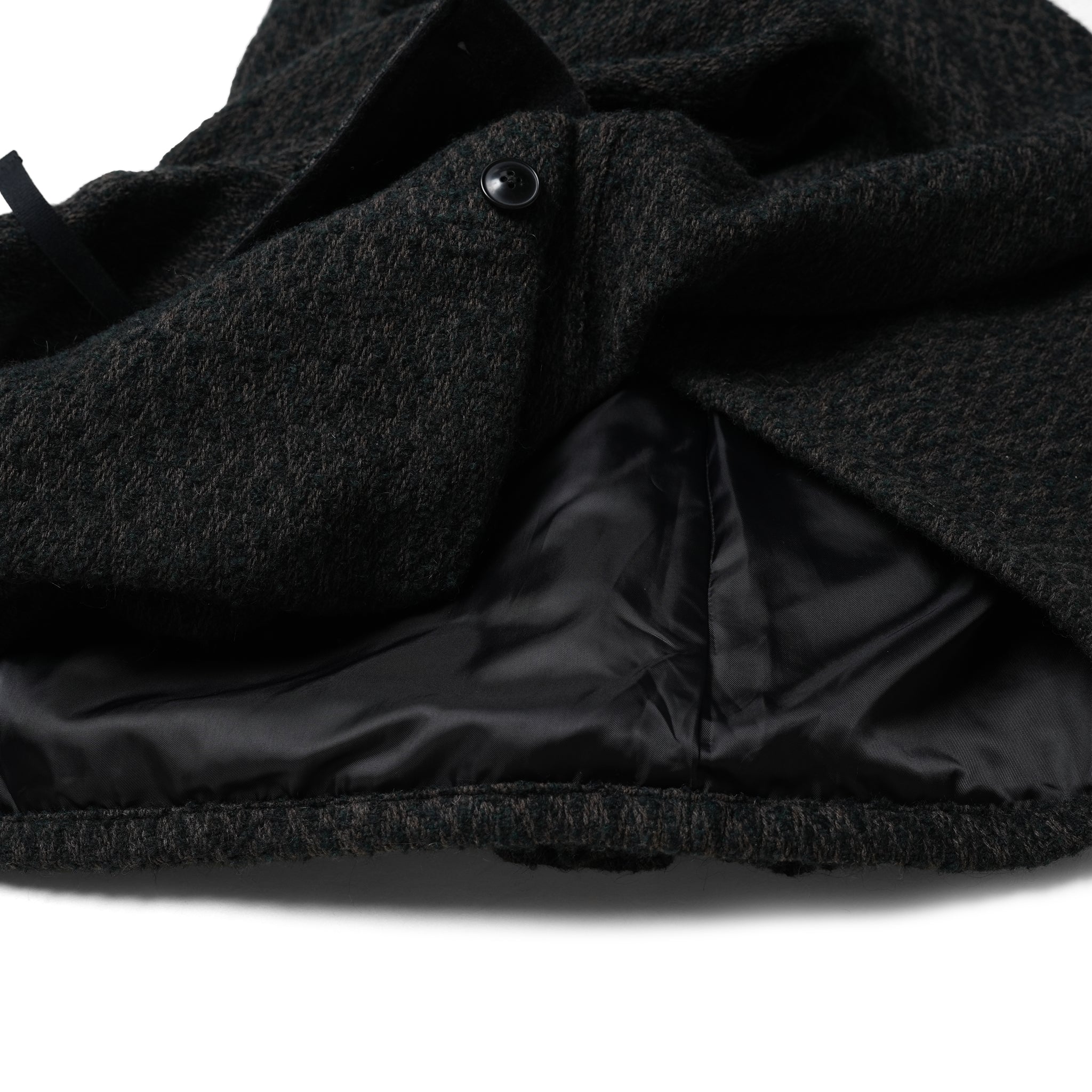 No:23#01-4030-0 | Name:ALPACA SWEDISH ARMY ANORAK | Color:Black【MINAMI ANDERSON_ミナミアンダーソン】