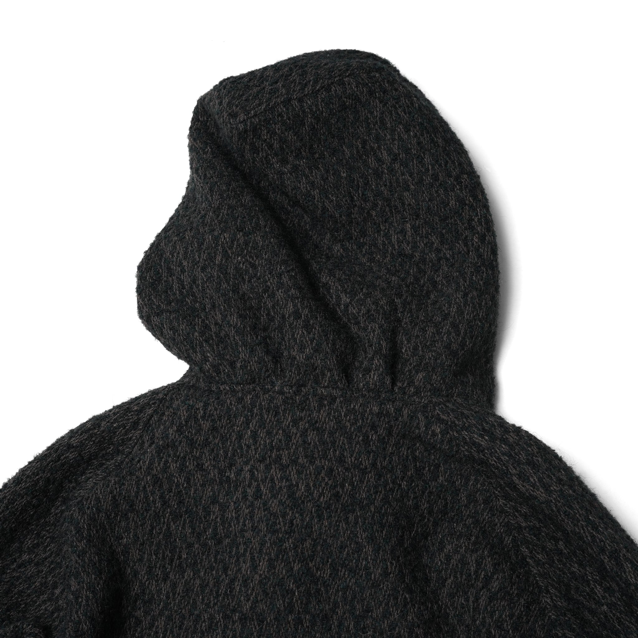 No:23#01-4030-0 | Name:ALPACA SWEDISH ARMY ANORAK | Color:Black【MINAMI ANDERSON_ミナミアンダーソン】