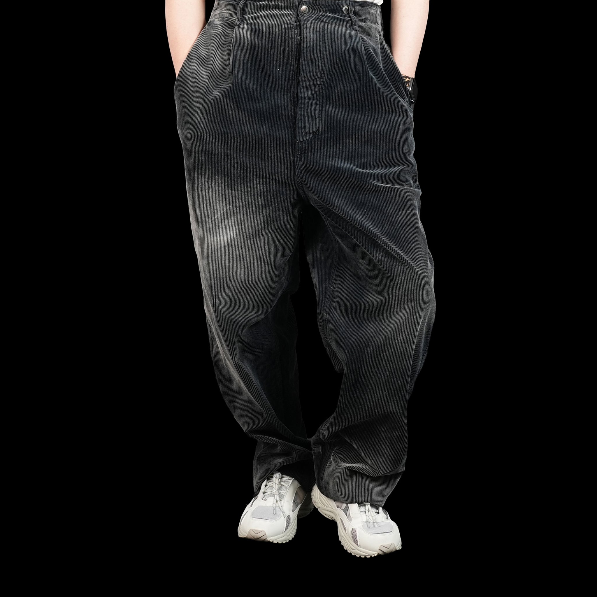 23#05-9030-0 | FRENCH ARMY CORDUROY-Vtg | Color:Black【MINAMI ANDERSON_ミナミアンダーソン】