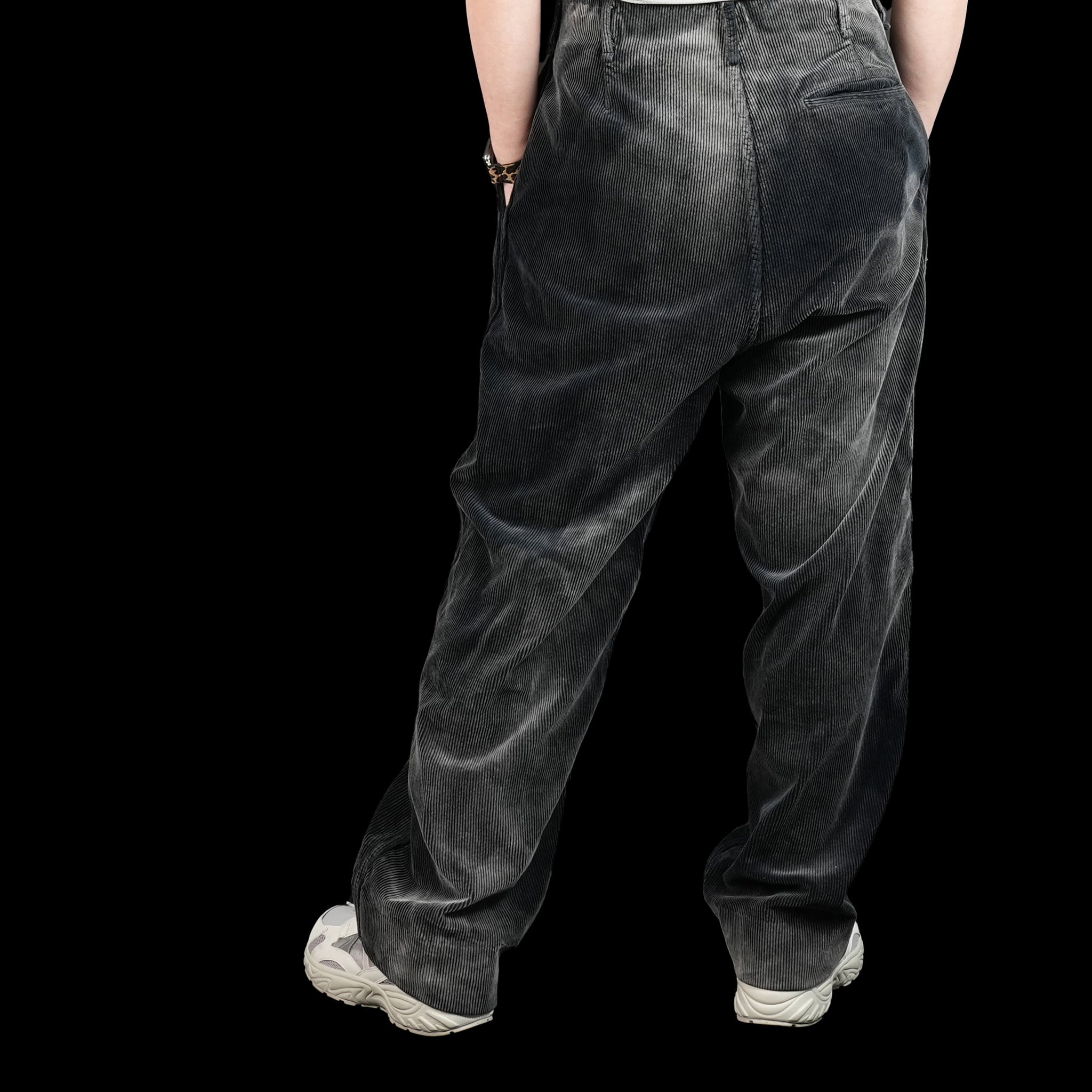 23#05-9030-0 | FRENCH ARMY CORDUROY-Vtg | Color:Black【MINAMI ANDERSON_ミナミアンダーソン】