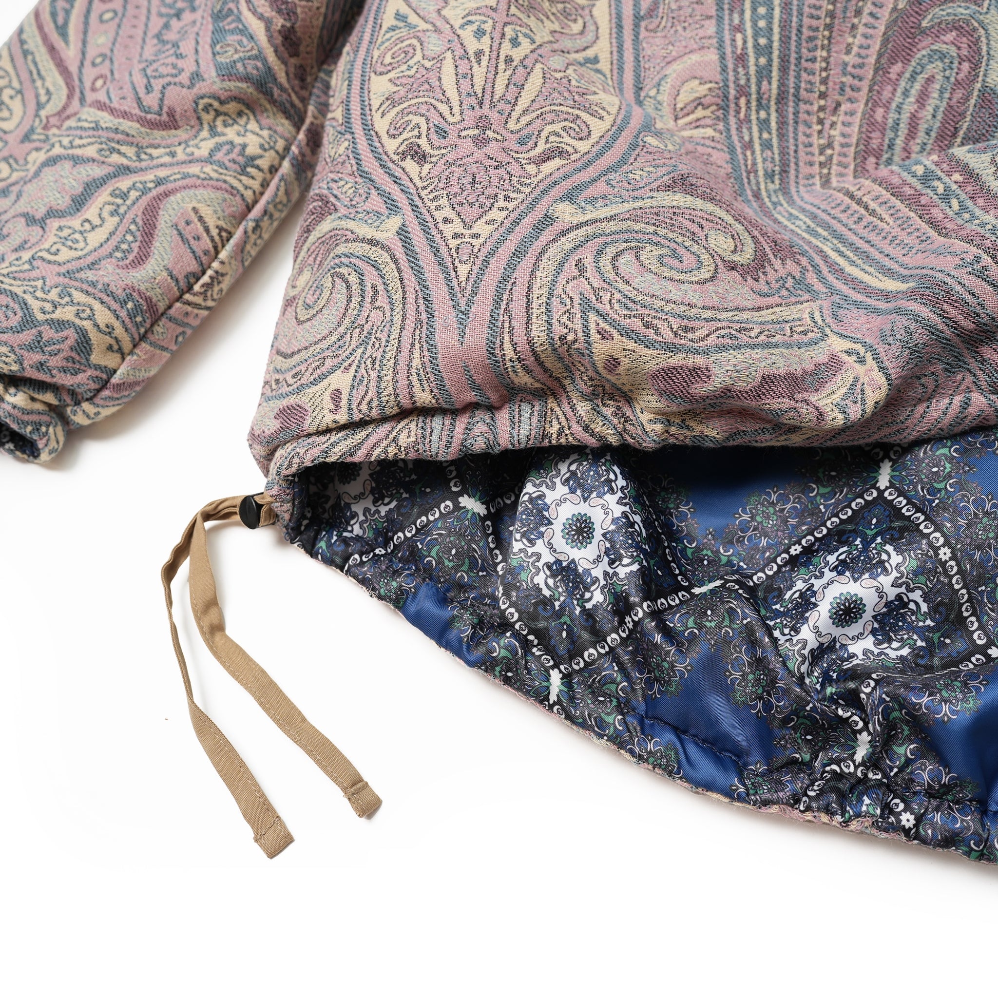 M32503-16 | Insulated Mock Neck Pullover | Color:Betro Paisley Pink【MONITALY_モニタリー】