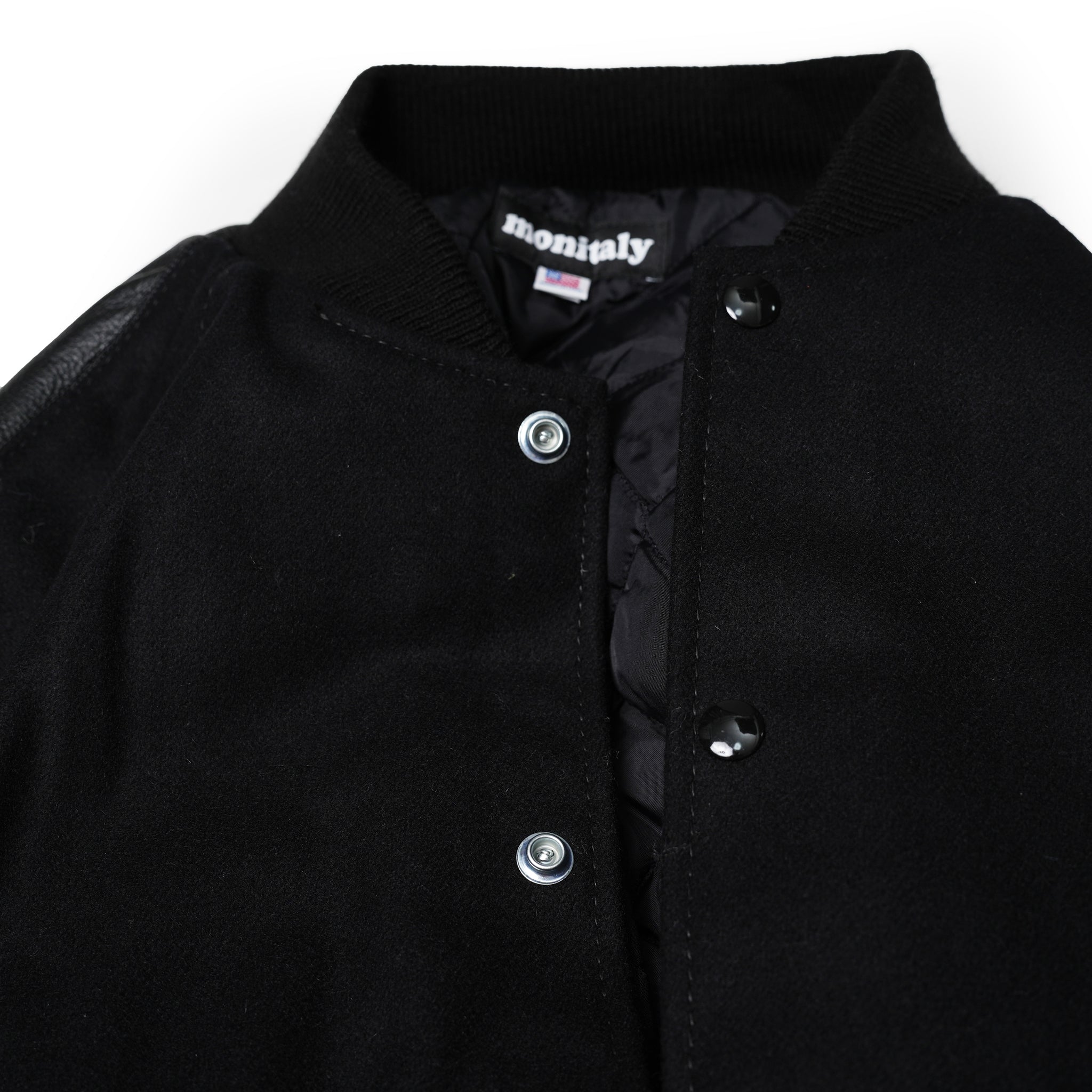 No:M32827-1 | Name:Club Jacket | Color:Wool #60 Black【MONITALY_モニタリー】