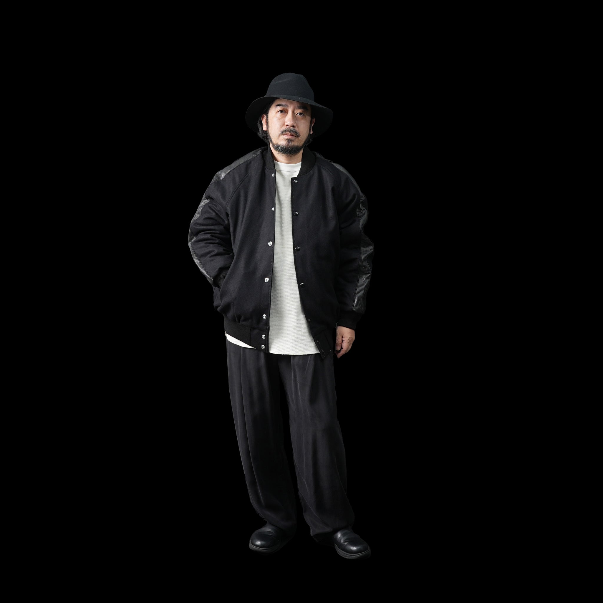 No:M32827-1 | Name:Club Jacket | Color:Wool #60 Black【MONITALY_モニタリー】