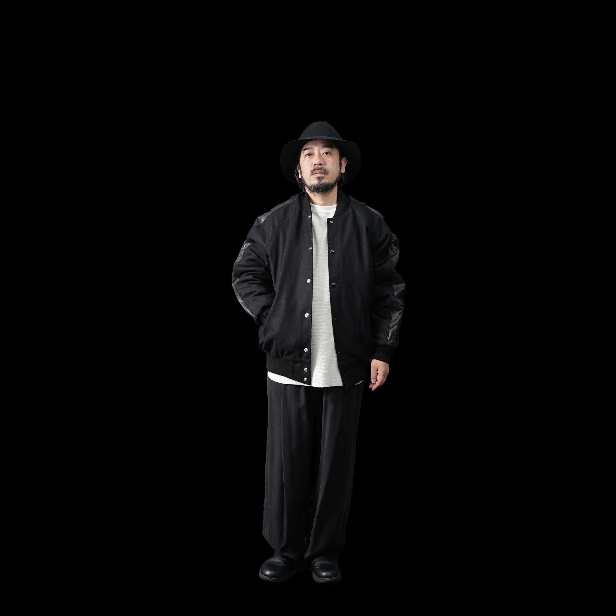 No:M32827-1 | Name:Club Jacket | Color:Wool #60 Black【MONITALY_モニタリー】