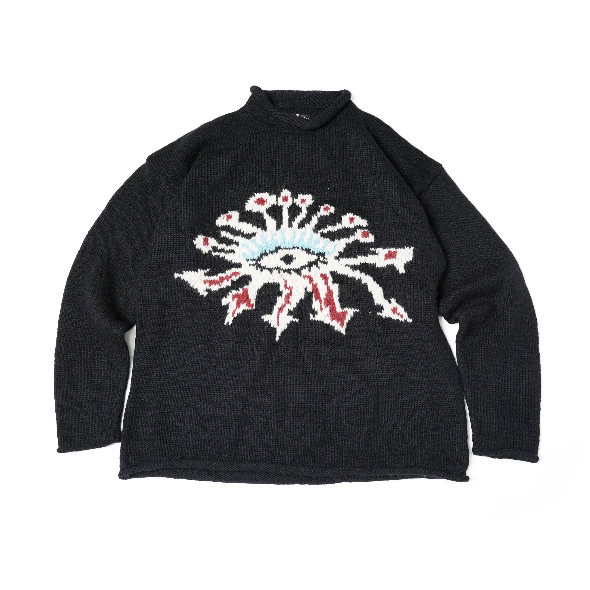 MK01-01 | EYE Pullover | Color:Black【MONITALY_モニタリー】【archive】