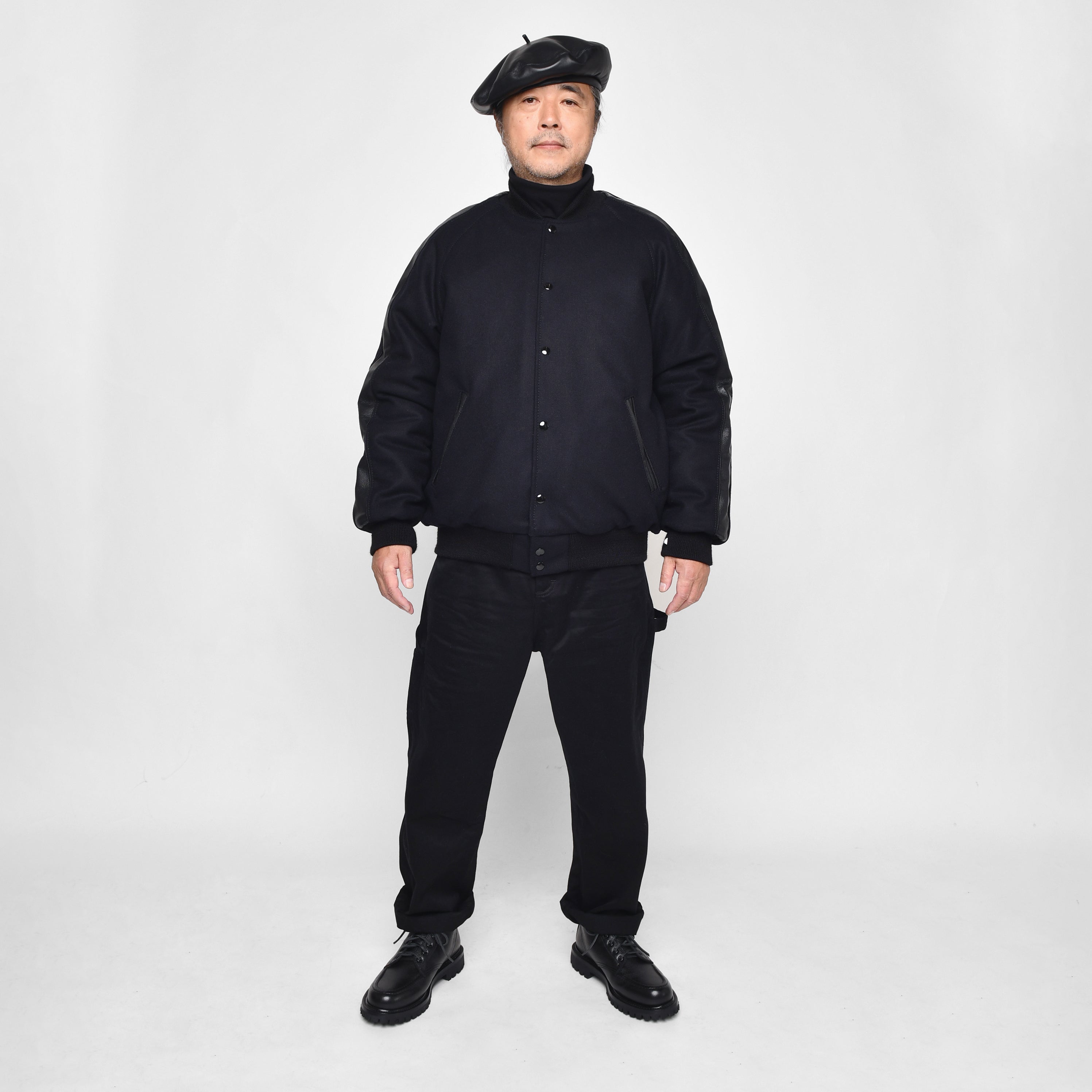 No:M32827-1 | Name:Club Jacket | Color:Wool #60 Black【MONITALY_モニタリー】【archive】