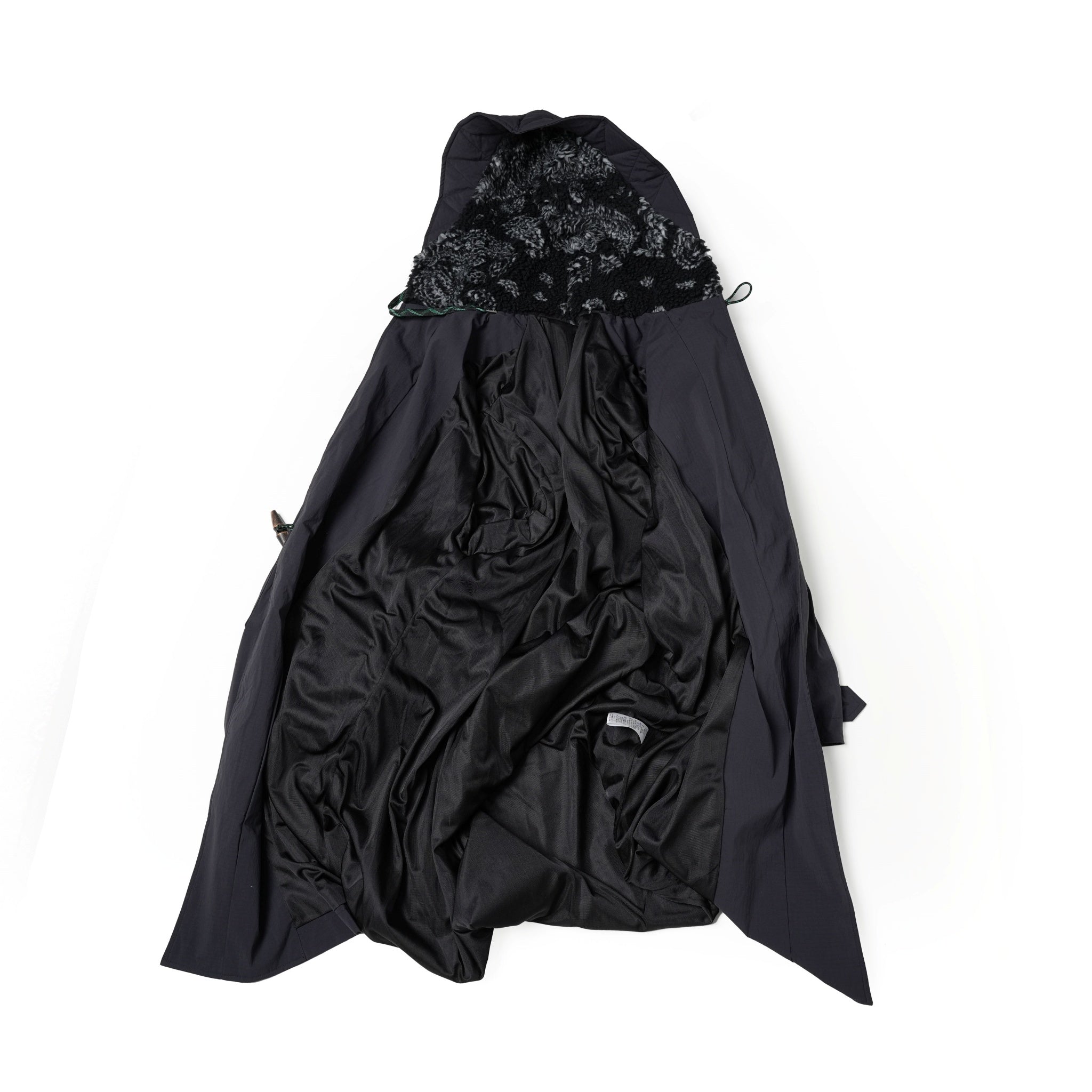 No:NV23AW-02 | Name:CORDURA® Outdoor Duffle Coat | Color:Black【NEYVOR_ネイバー】