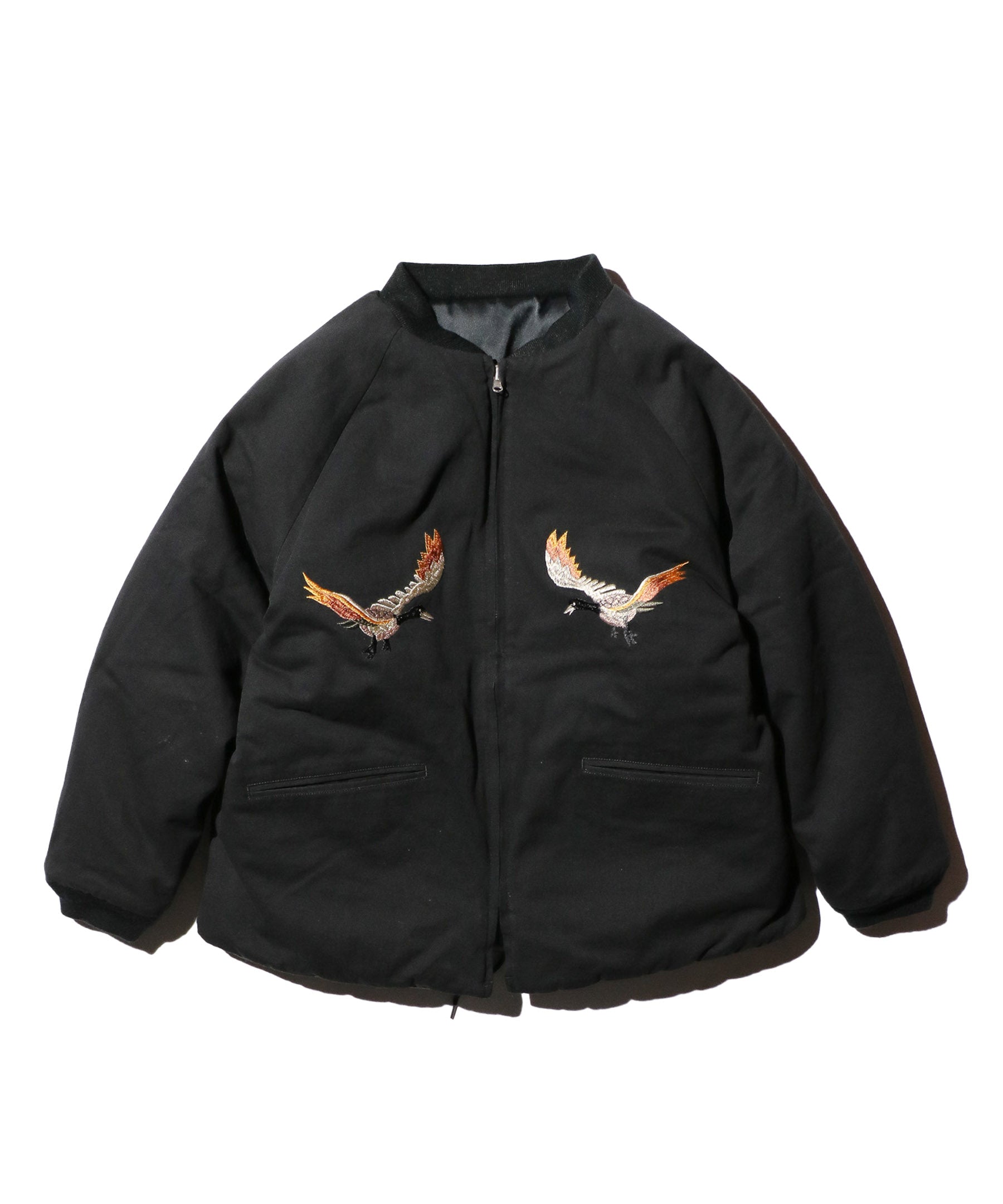 SOUVENIR GOOSE BAY JACKET | Color_Black Velour/Thermolite | No_tl25f001_black velour/thermolite【THRIFTY LOOK_スリフティールック】