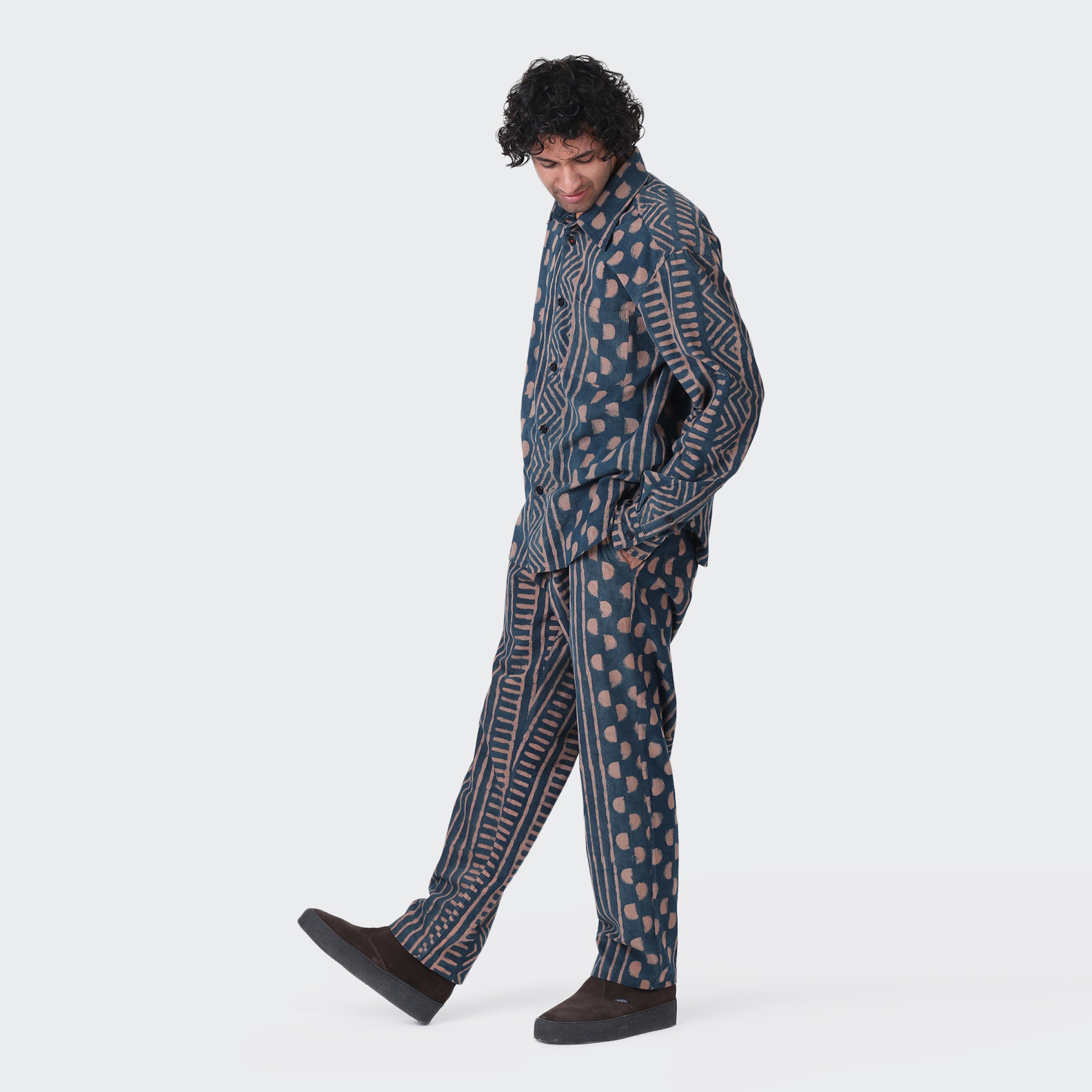 karudo2023aw09 | LUIS_OVER SIZED REGULARCOLLAR LS SHIRT | Color:Bp103【KARDO_カルド】