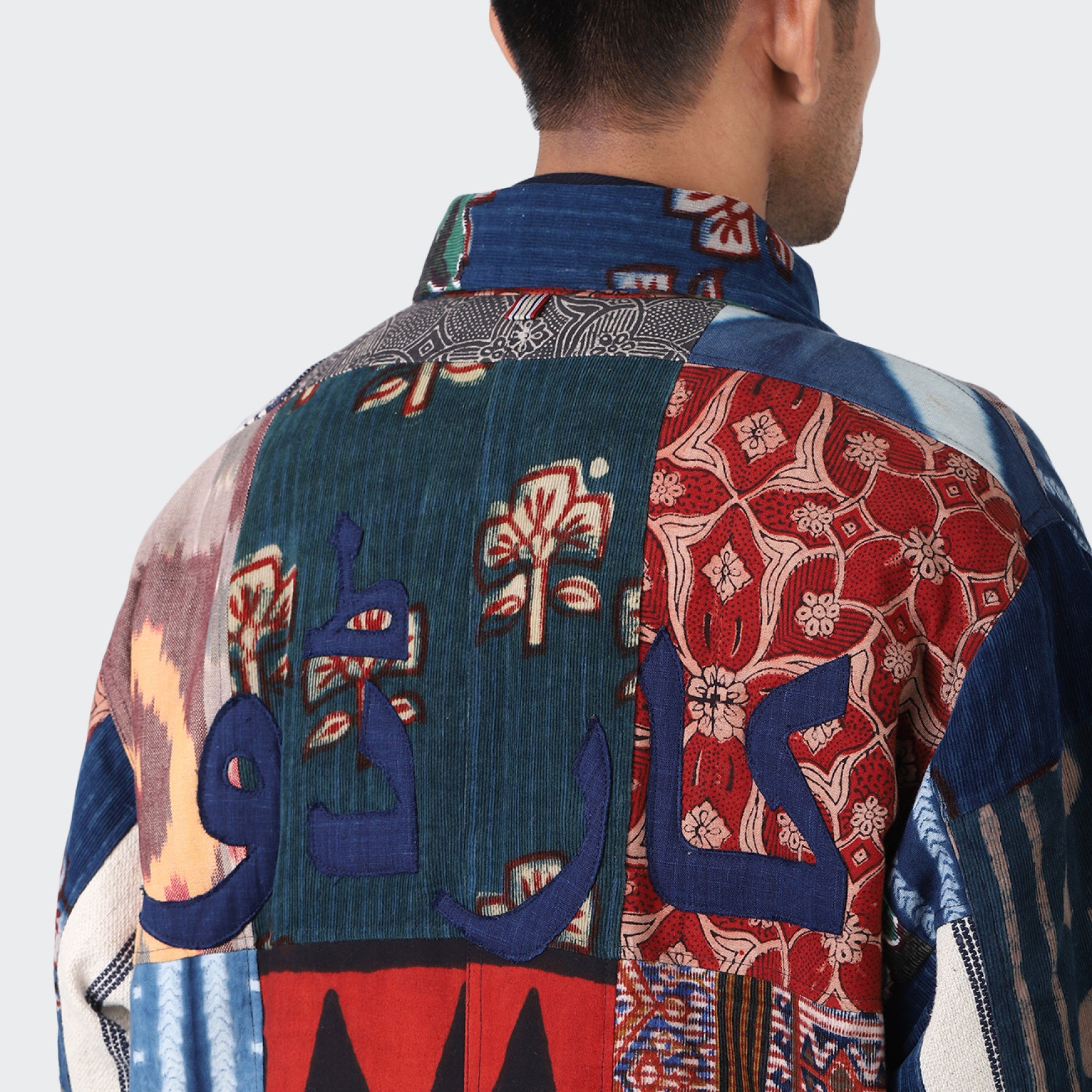 karudo2023aw10 | SANTOS_SANTOSDESCRIPTION: QUILTED LONG COAT WITHZIP & SNAP BUTTONS | Color:Patchwork 04【KARDO_カルド】