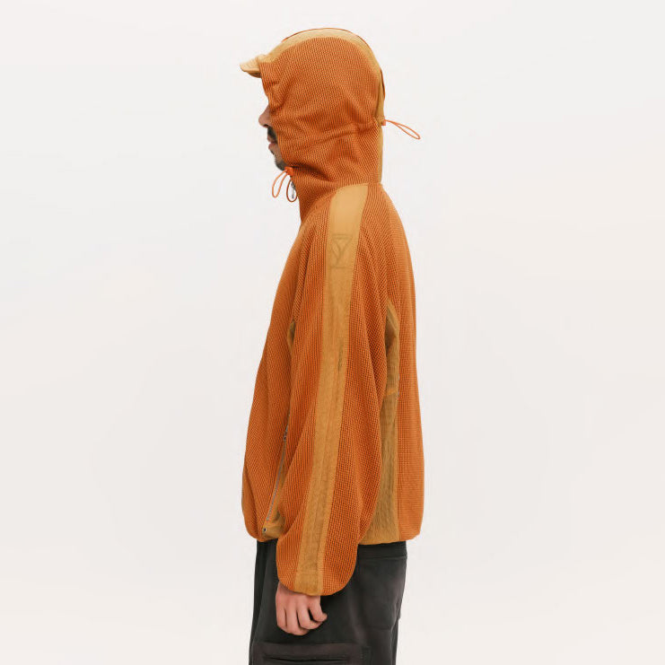 Waffle runner jacket | Color_Orange | No_PLA26SSJ07-2_Orange【PLATEAU STUDIO_プラトー スタジオ】
