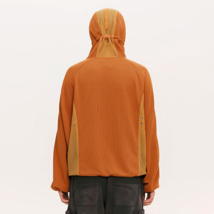 Waffle runner jacket | Color_Orange | No_PLA26SSJ07-2_Orange【PLATEAU STUDIO_プラトー スタジオ】