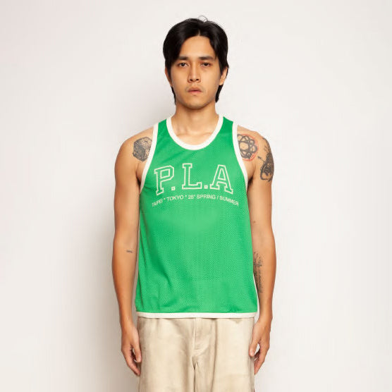 Pla25sst17_Baby Green | 25 mesh tanktop | Color:Baby Green【PLATEAU STUDIO_プラトー スタジオ】【ネコポス選択可能】