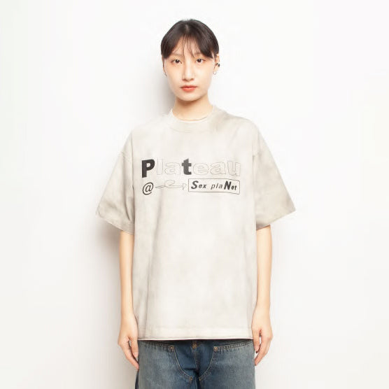 Pla25sst18_Dirty Beige | Sp tee | Color:Dirty Beige【PLATEAU STUDIO_プラトー スタジオ】【archive】