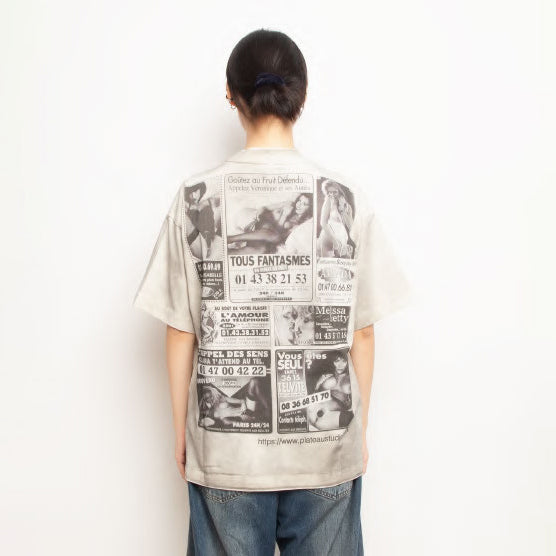Pla25sst18_Dirty Beige | Sp tee | Color:Dirty Beige【PLATEAU STUDIO_プラトー スタジオ】【archive】