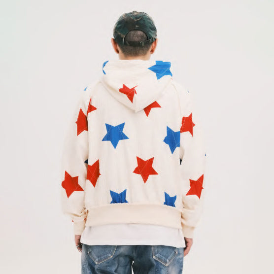 Pla25ssj12_Mix | Star zip-up jacket | Color:Mix【PLATEAU STUDIO_プラトー スタジオ】