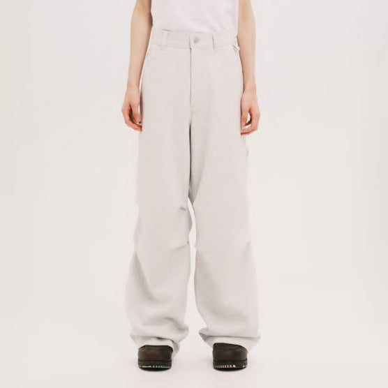 Pla25ssp11_Light Grey | Sweat cargo pants | Color:Light Grey【PLATEAU STUDIO_プラトー スタジオ】【archive】