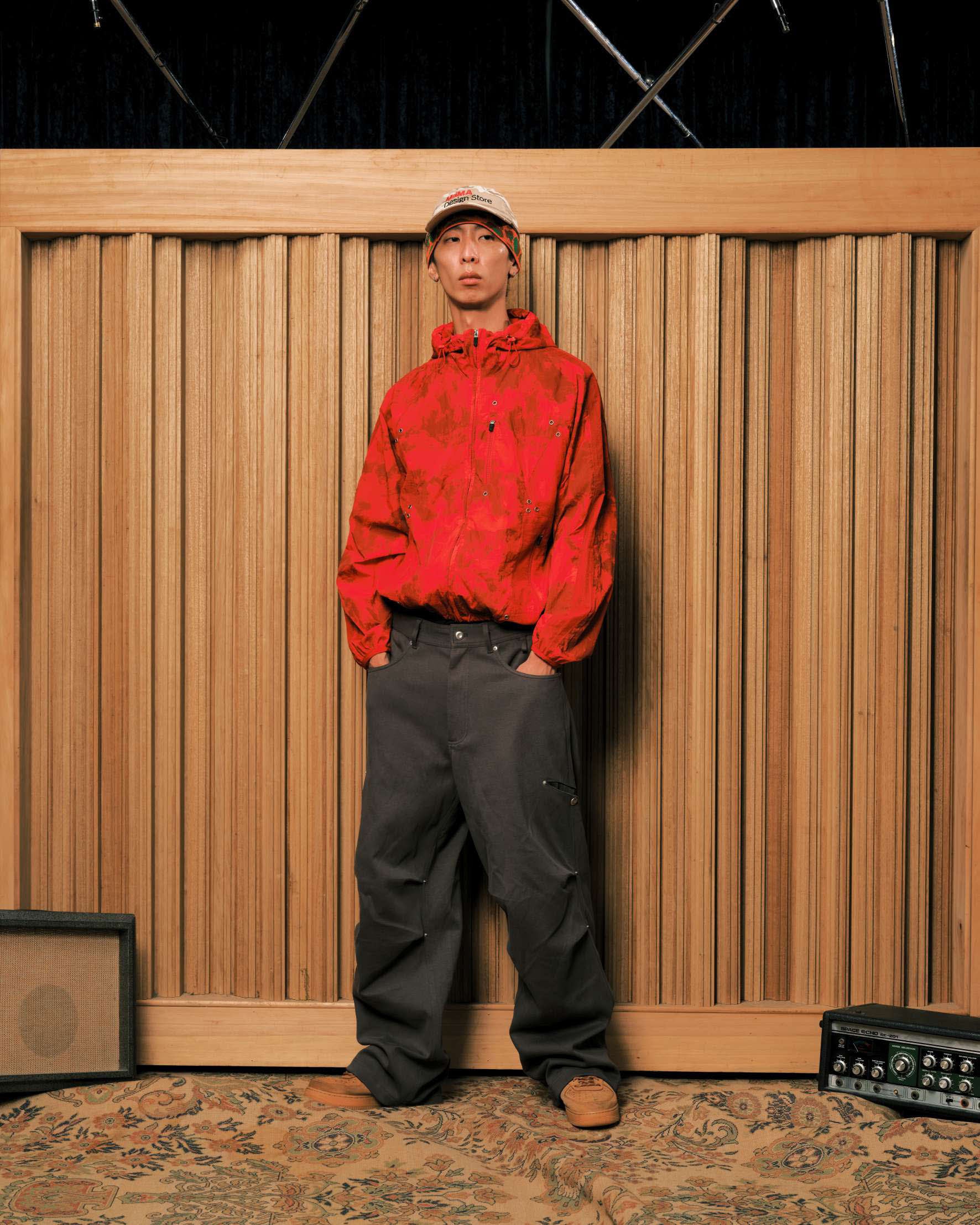 Pla25ssp10_Dark Grey | Sweat cargo pants | Color:Dark Grey【PLATEAU STUDIO_プラトー スタジオ】【archive】