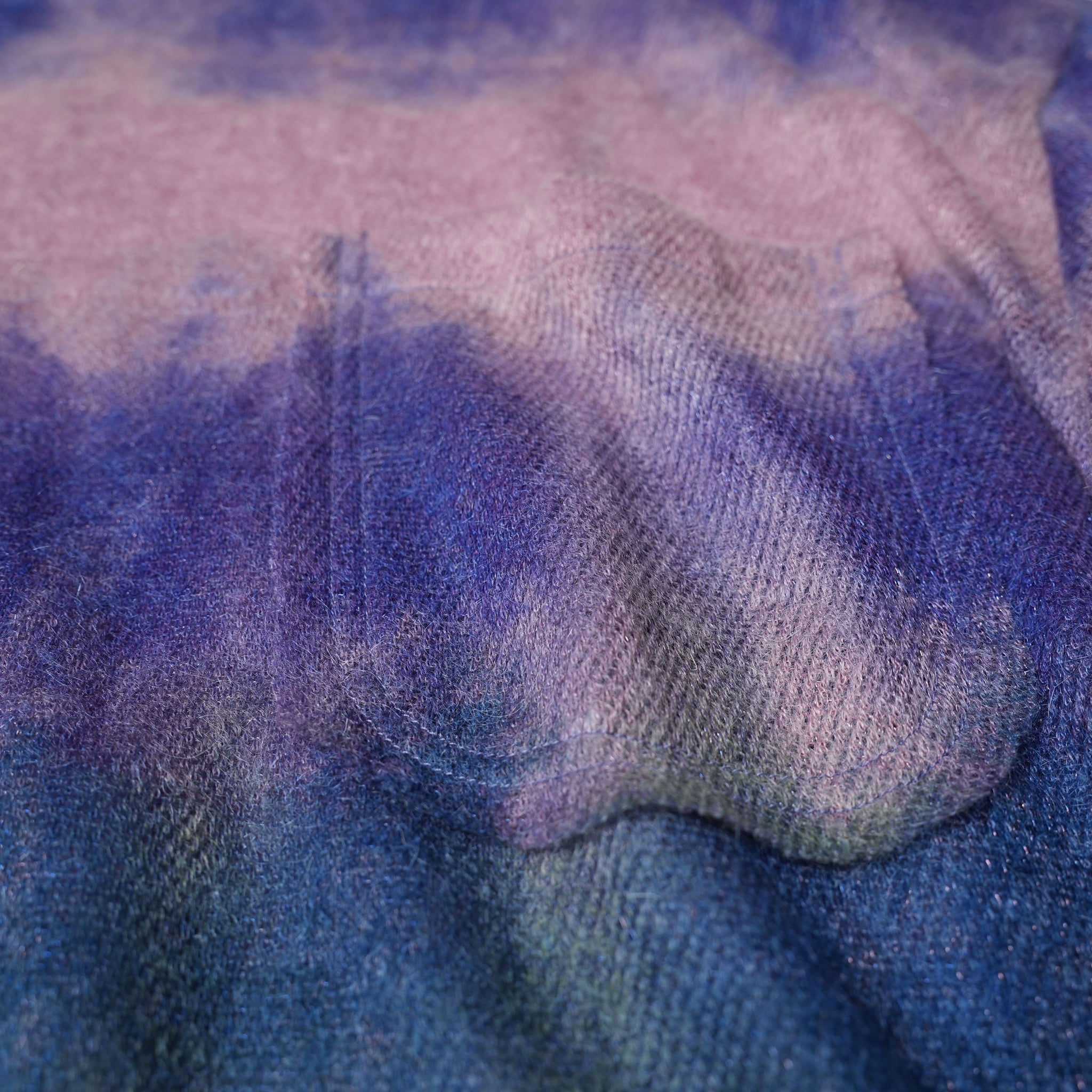 type p wool knit sweater – Purple | PLATEAU STUDIO