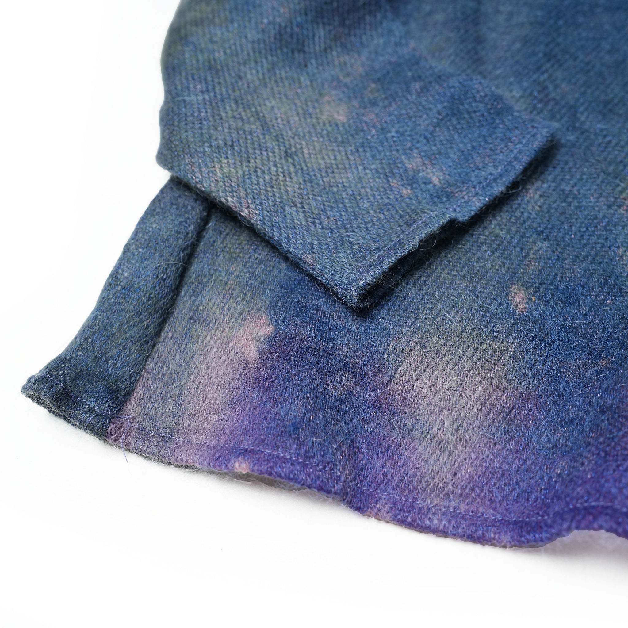type p wool knit sweater – Purple | PLATEAU STUDIO