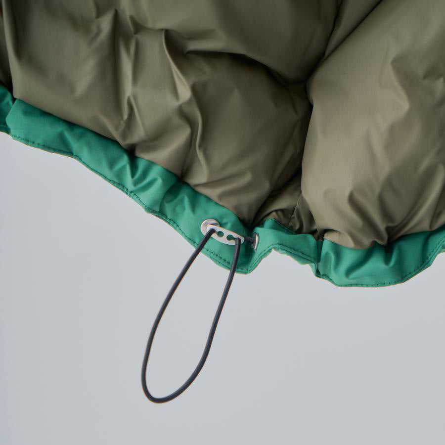 FEW23WJK5107 | ZIP UP DOWN PARKA – Green | MIFFEW