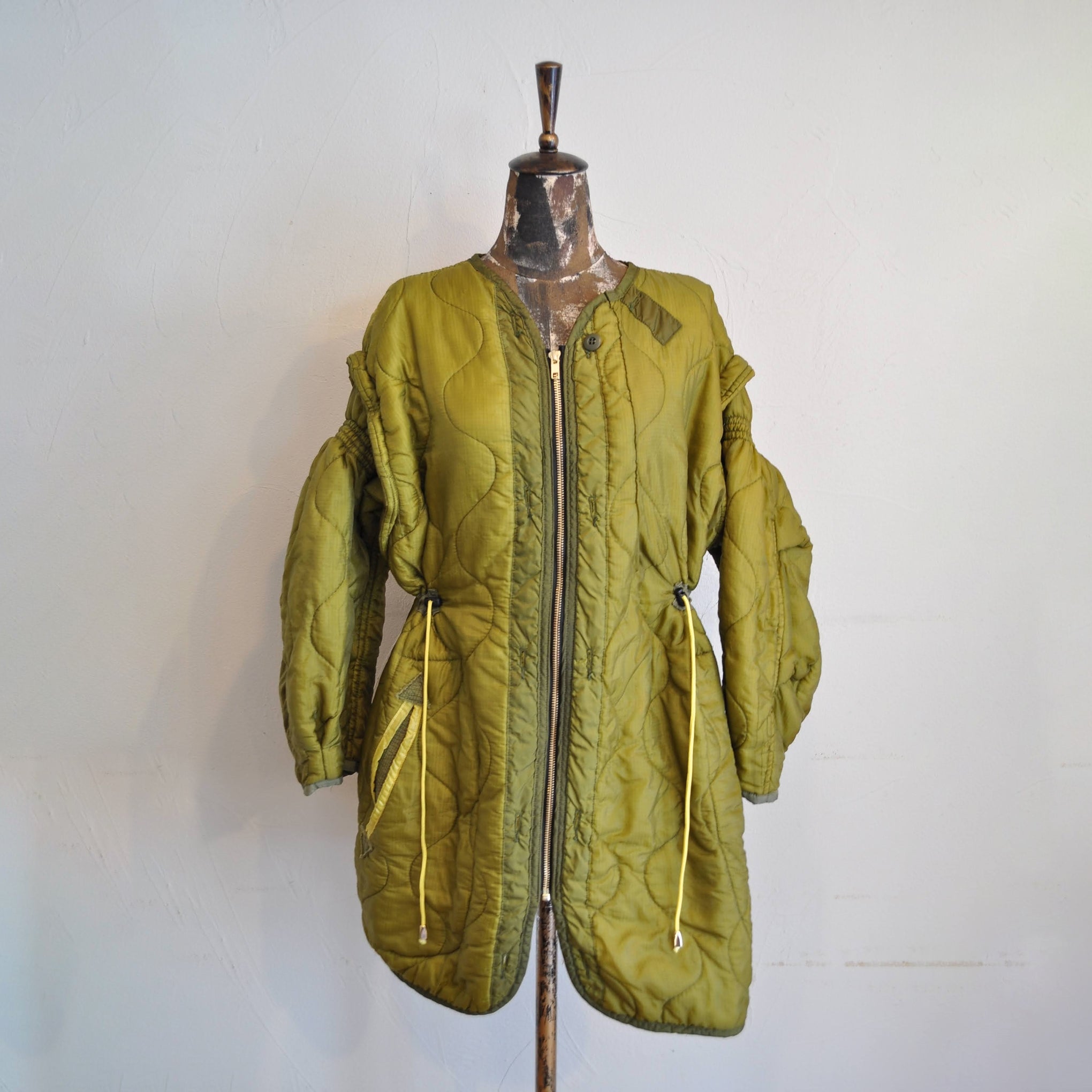 No:mate-256 | Name:ライナーシャーリングジャケット | Color:Yellow【REHERSALL_リハーズオール】