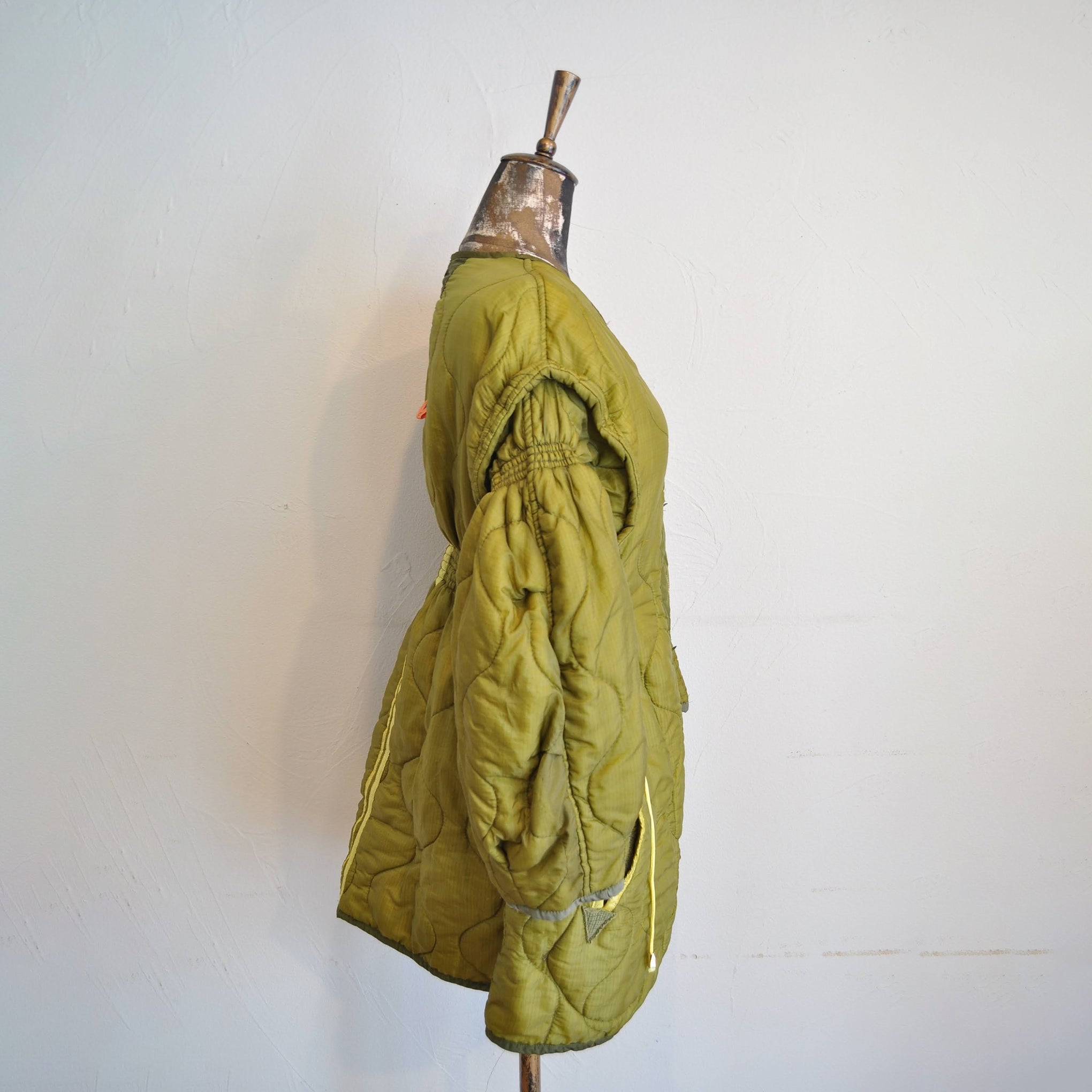 No:mate-256 | Name:ライナーシャーリングジャケット | Color:Yellow【REHERSALL_リハーズオール】