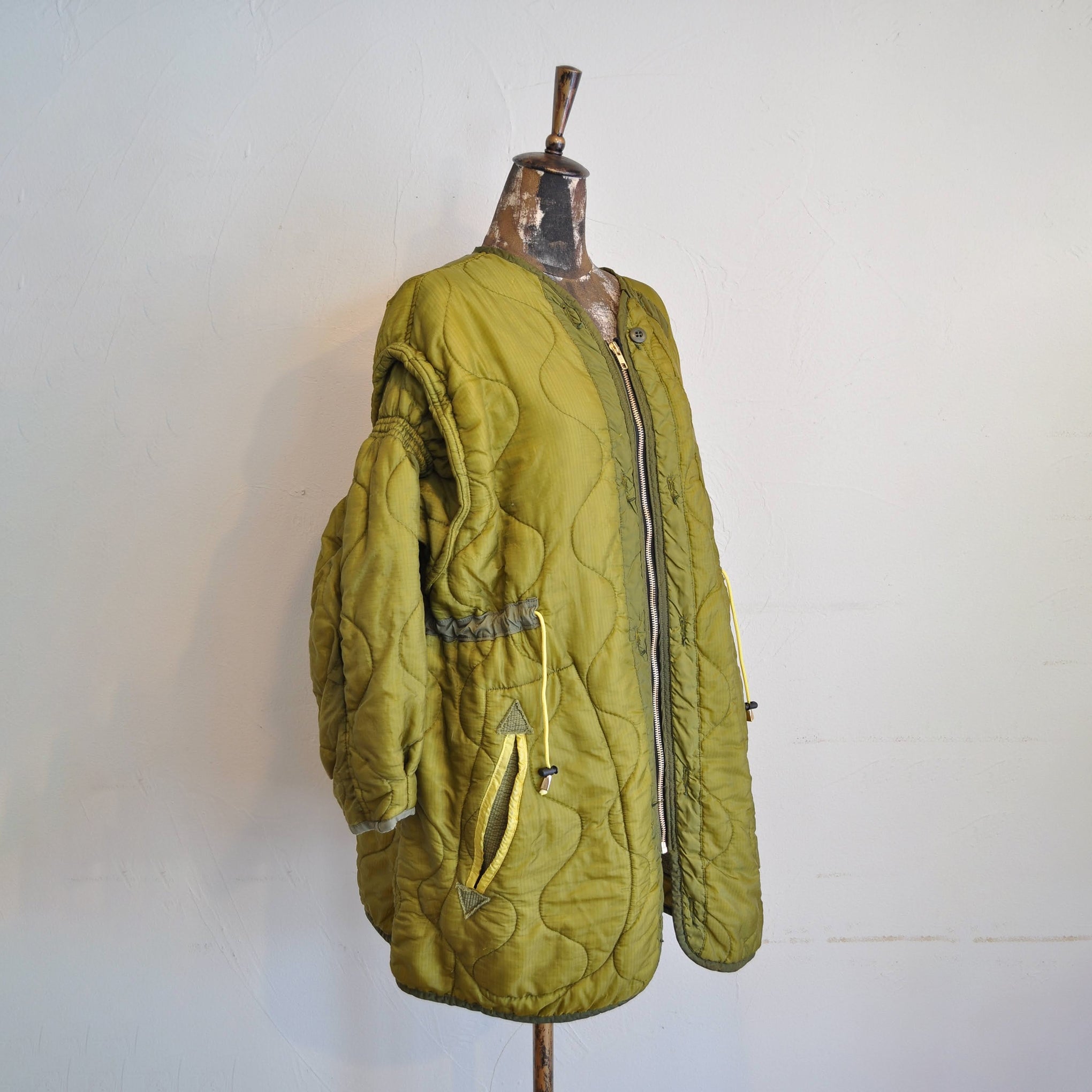 No:mate-256 | Name:ライナーシャーリングジャケット | Color:Yellow【REHERSALL_リハーズオール】